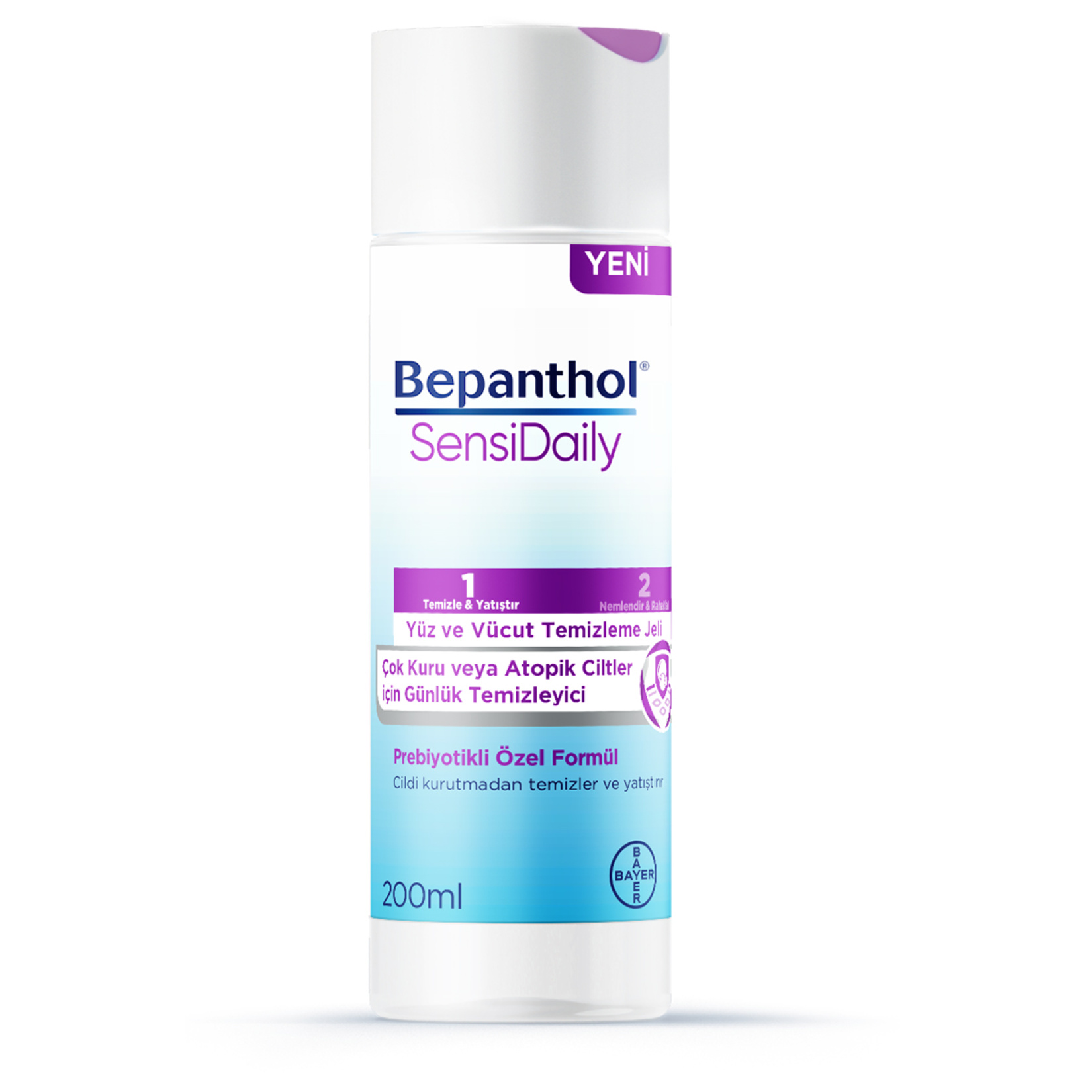 Bepanthol Sensidaily Yüz ve Vücut Temizleme Jeli 200 Ml