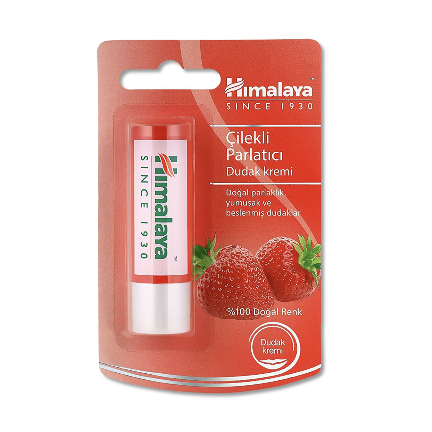 Himalaya Çilekli Parlatıcı Dudak Kremi 4.5 G