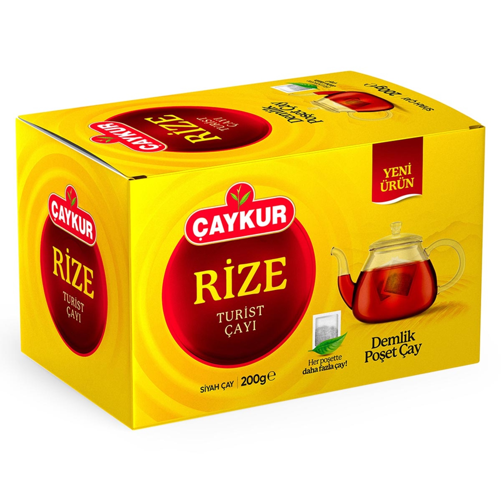 Çaykur Rize Turist Çayı Demlik Süzen Poşet 40 x 5 G