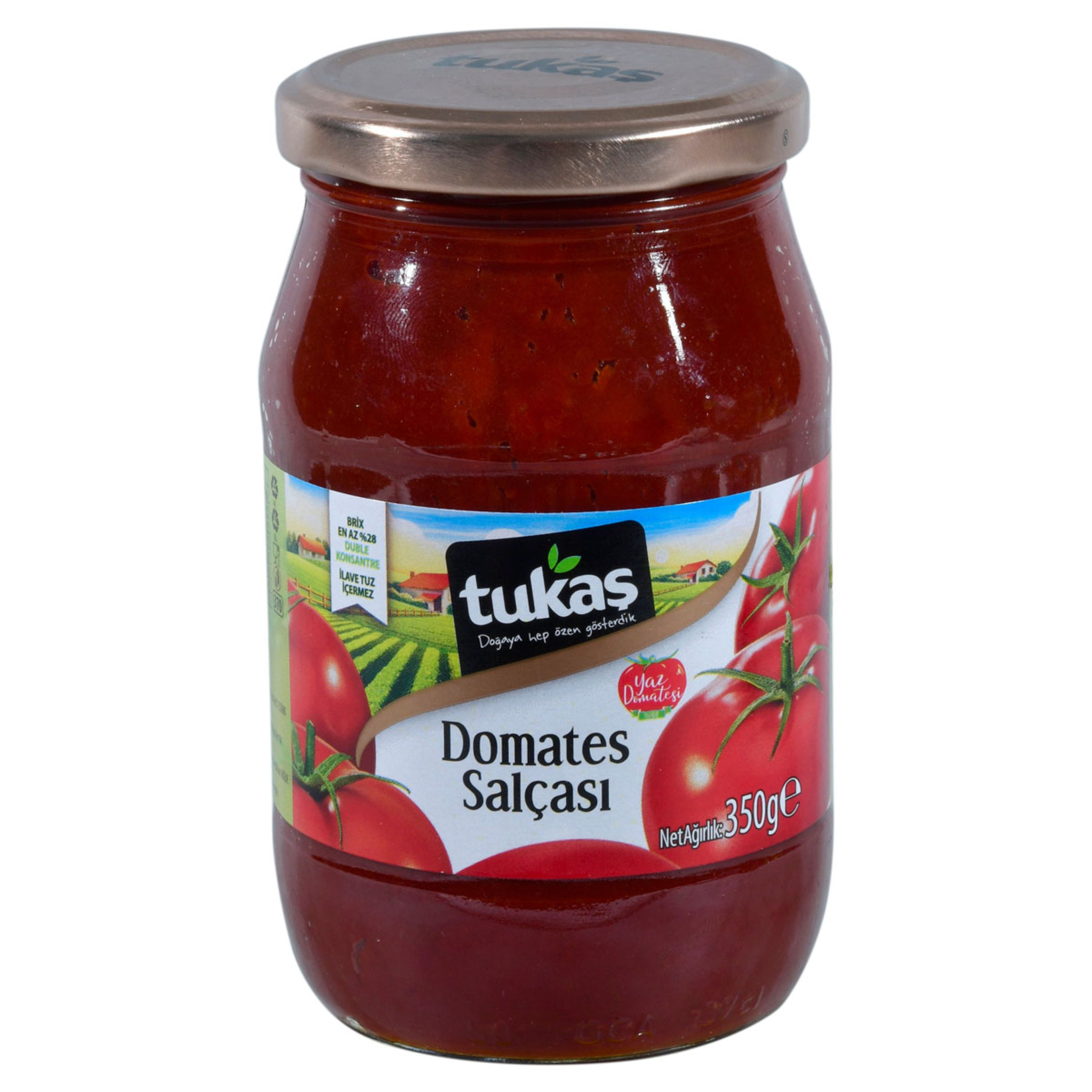 Tukaş Domates Salçası Cam 350 G
