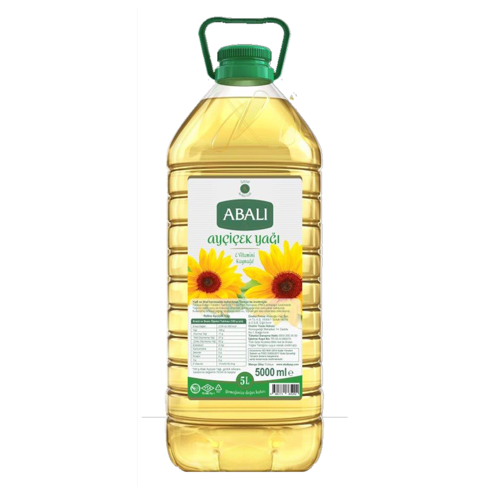 Abalı Ayçiçek Yağı 5 L