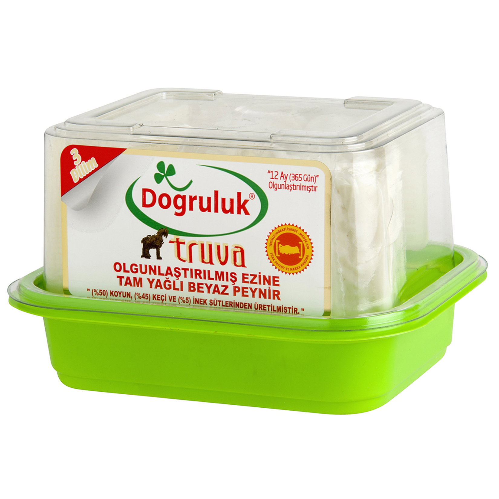 Doğruluk Ezine Olgunlaştırılmş Tam Yağlı Beyaz Peynir 525G