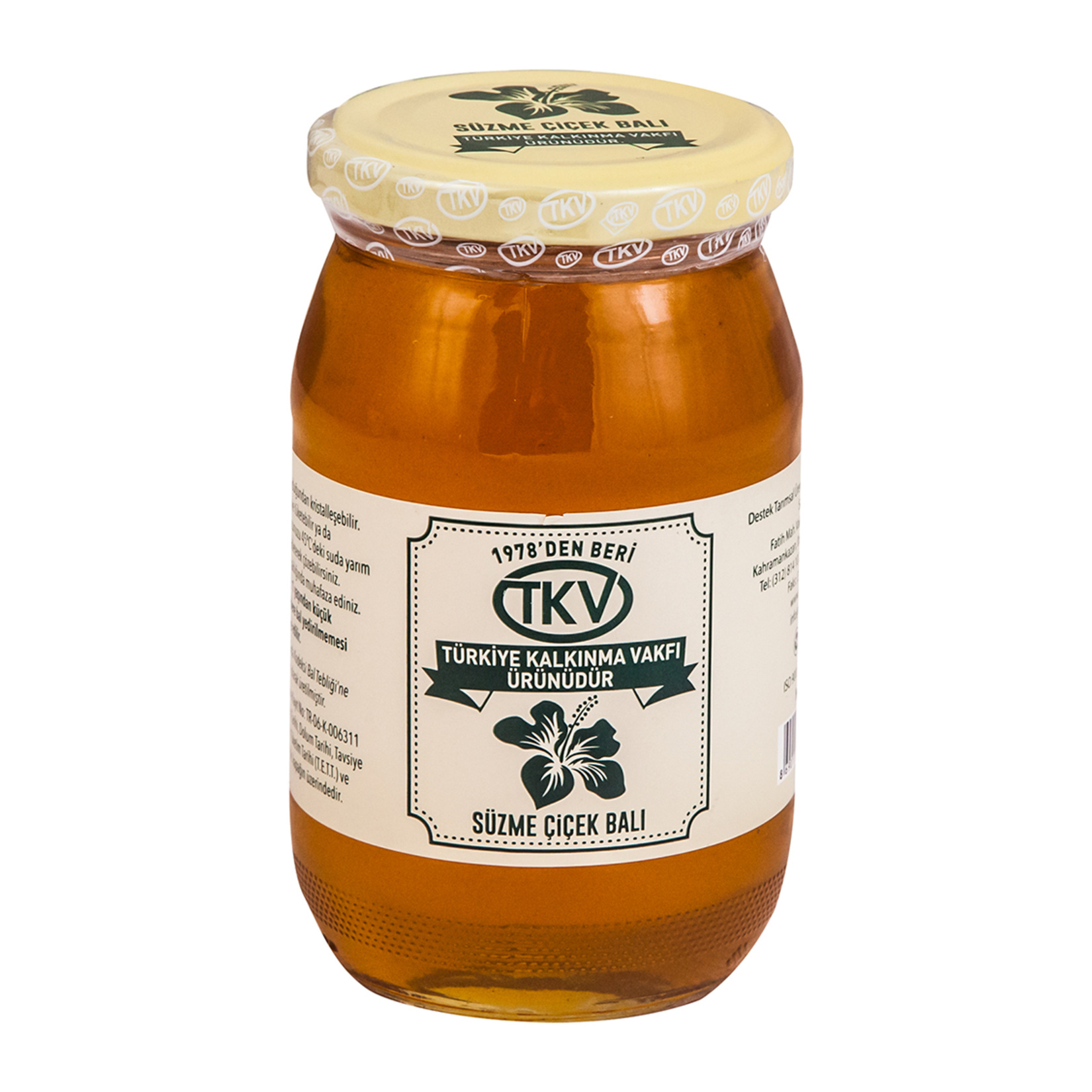 Tkv Süzme Çiçek Balı 460 G