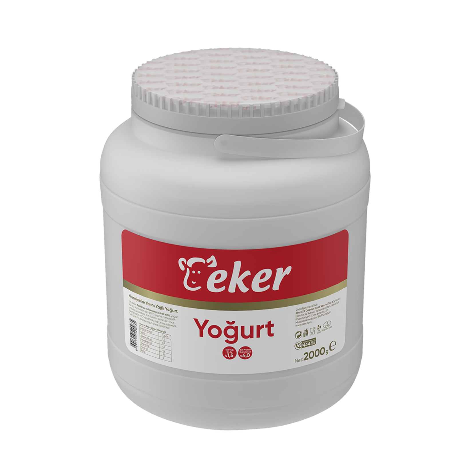 Eker Bidon Yoğurt 2 Kg