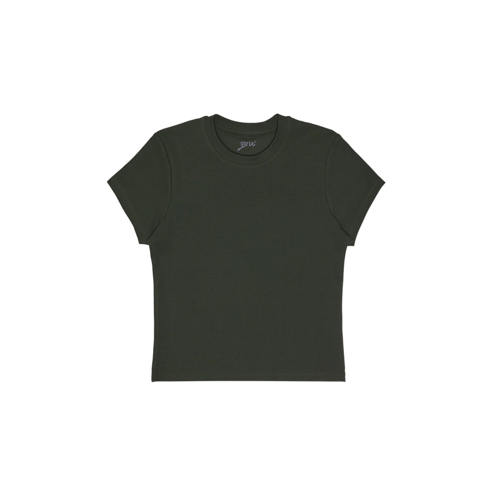 Brix Kadın Lyc Ribana Tshirt Yeşil M