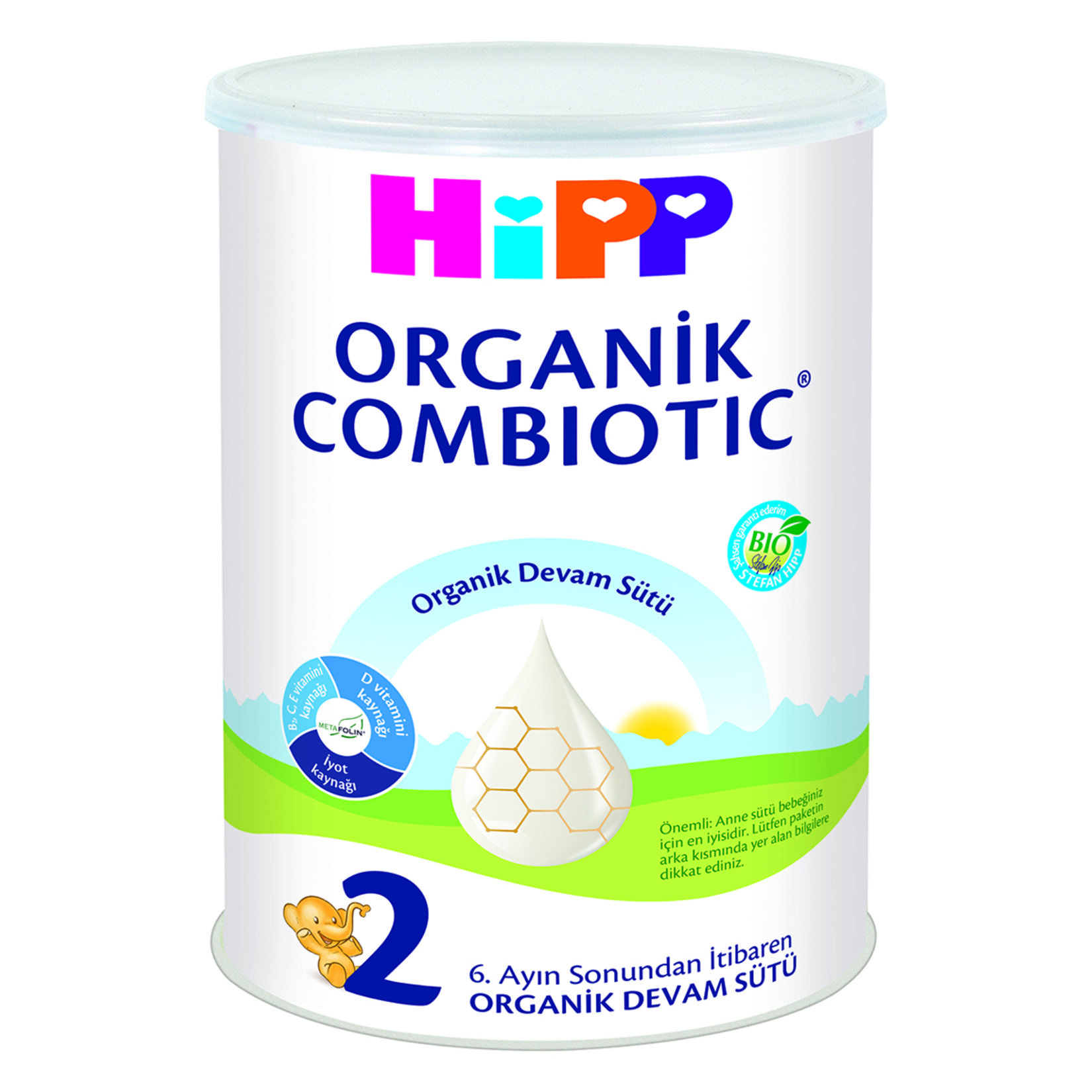 Hipp 2 Organik Combiotic Devam Sütü 350 G