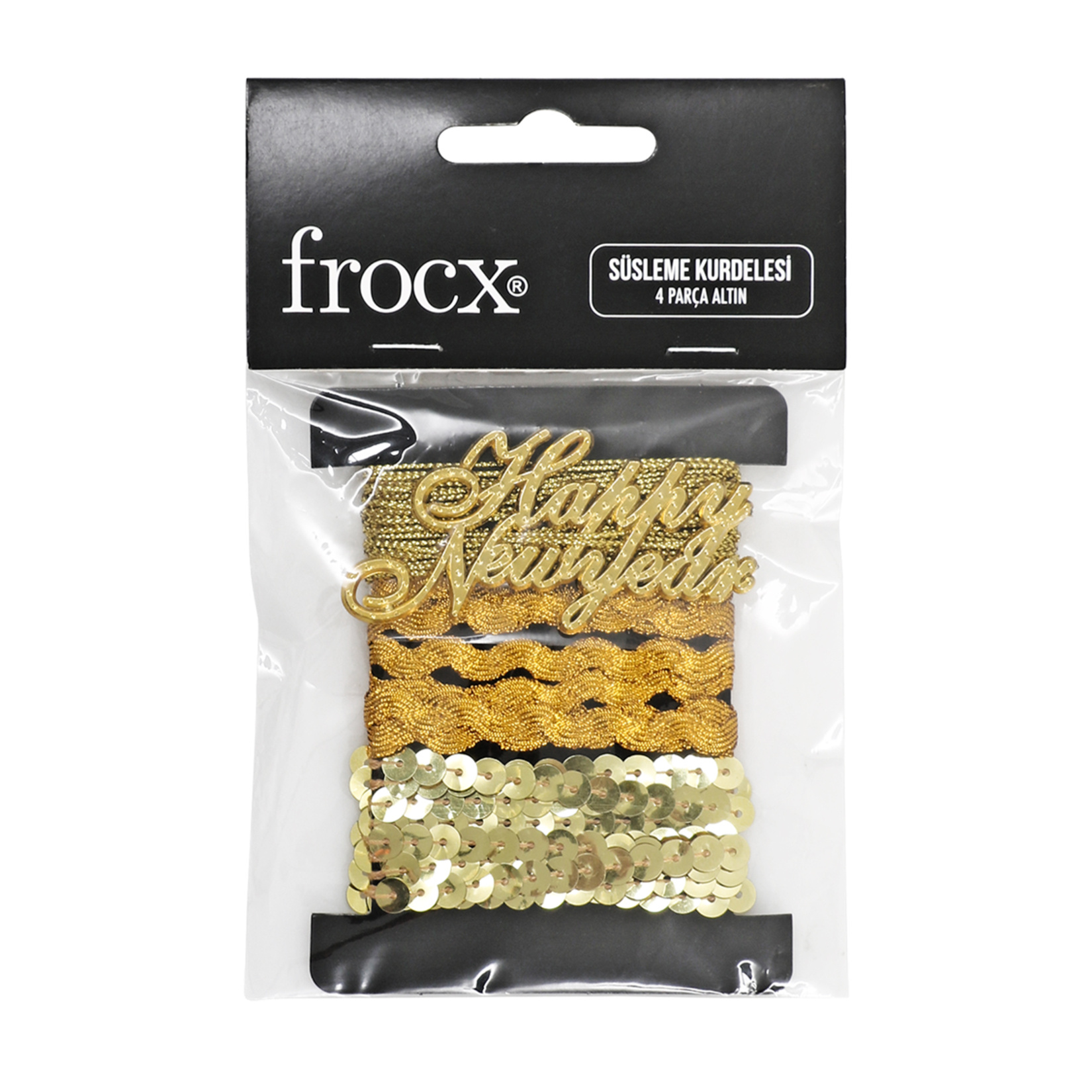 Frocx Süsleme Kurdelesi 4 Parça