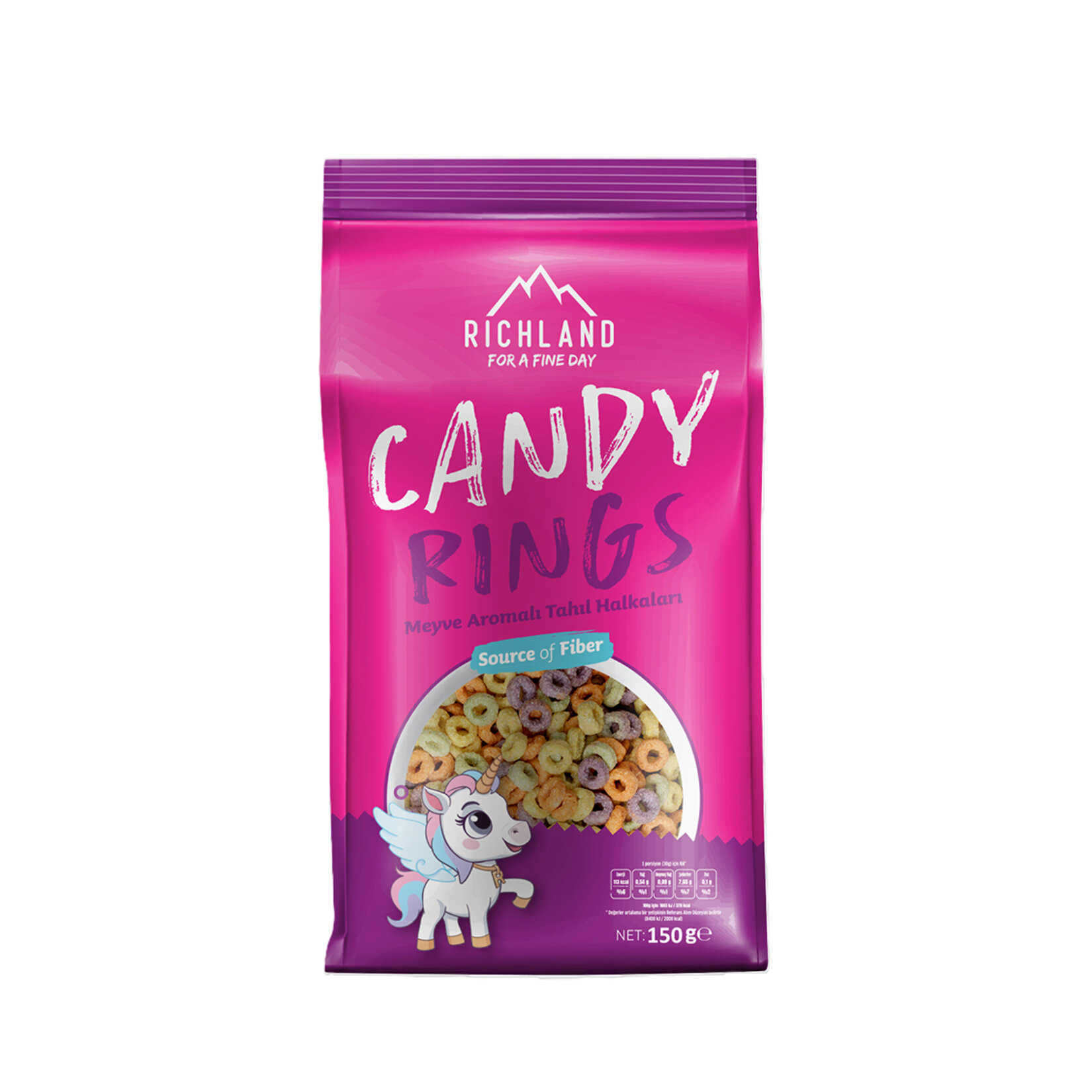 Richland Meyve Aromalı Tahıl Halkaları 150 G