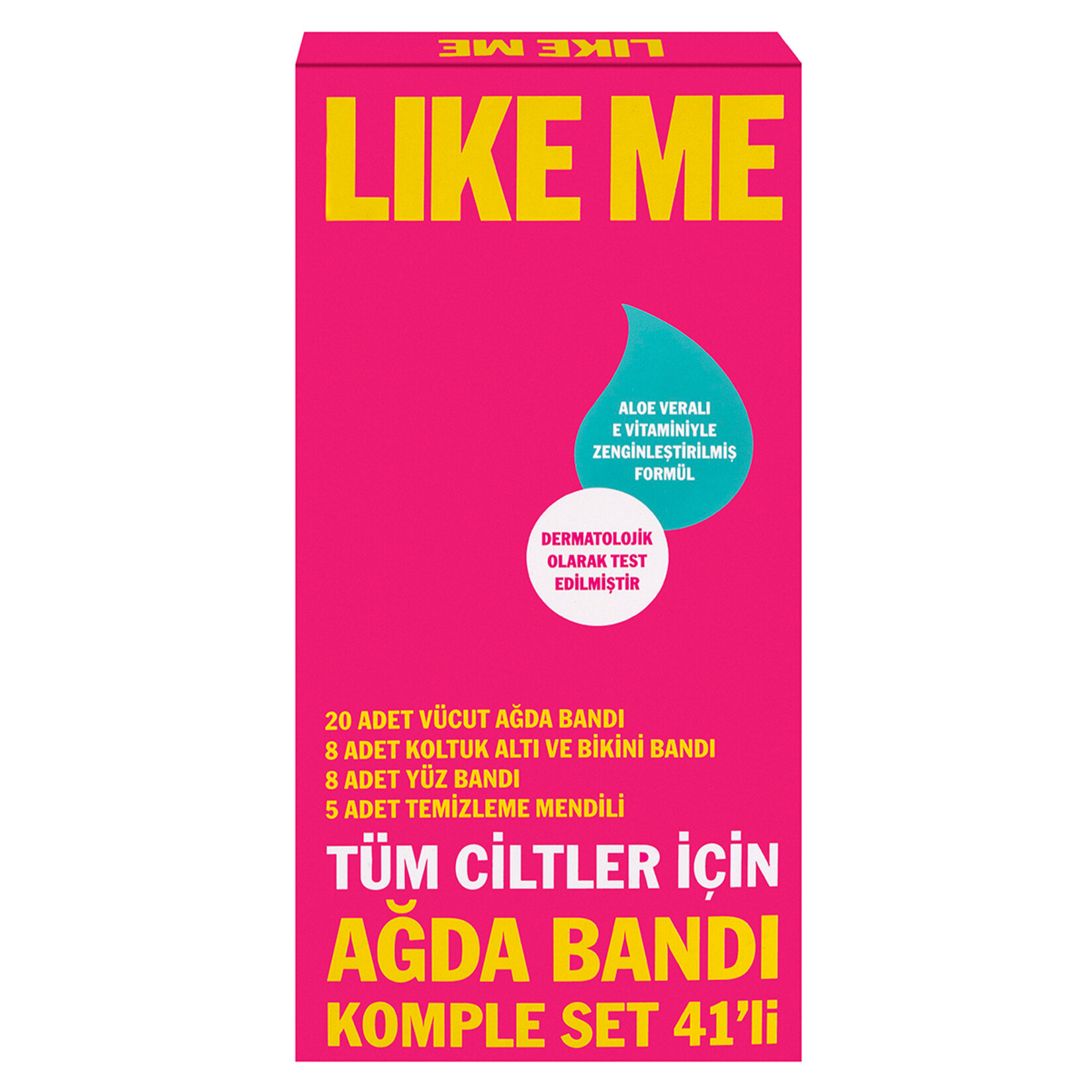 Like Me Tüm Ciltler İçin 41'li Sir Ağda Bandı