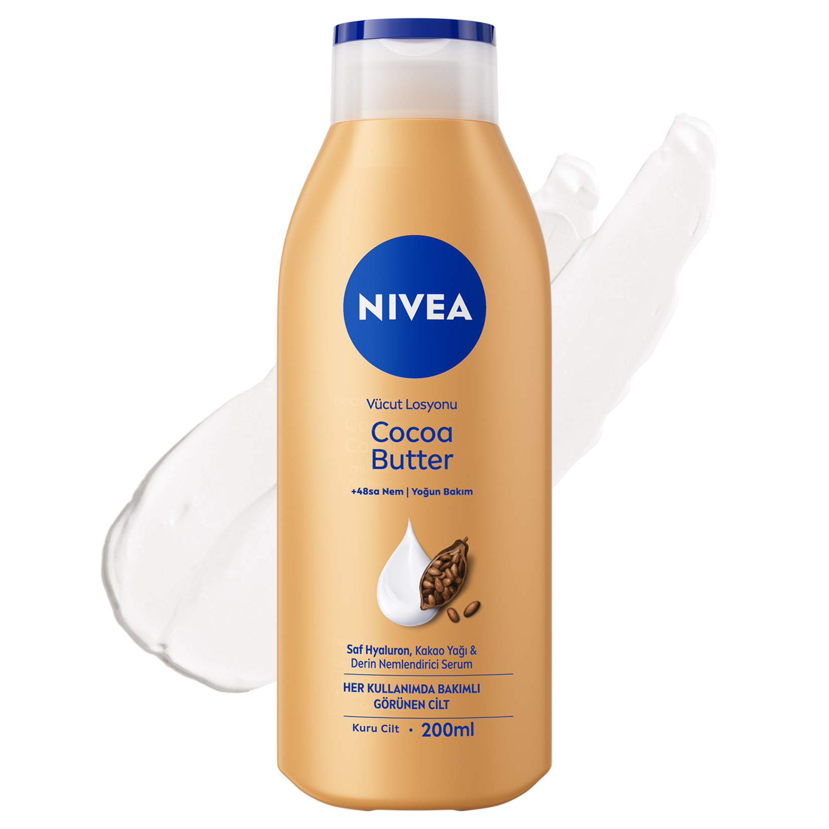 NIVEA Cocoa Butter Vücut Losyonu 200 Ml