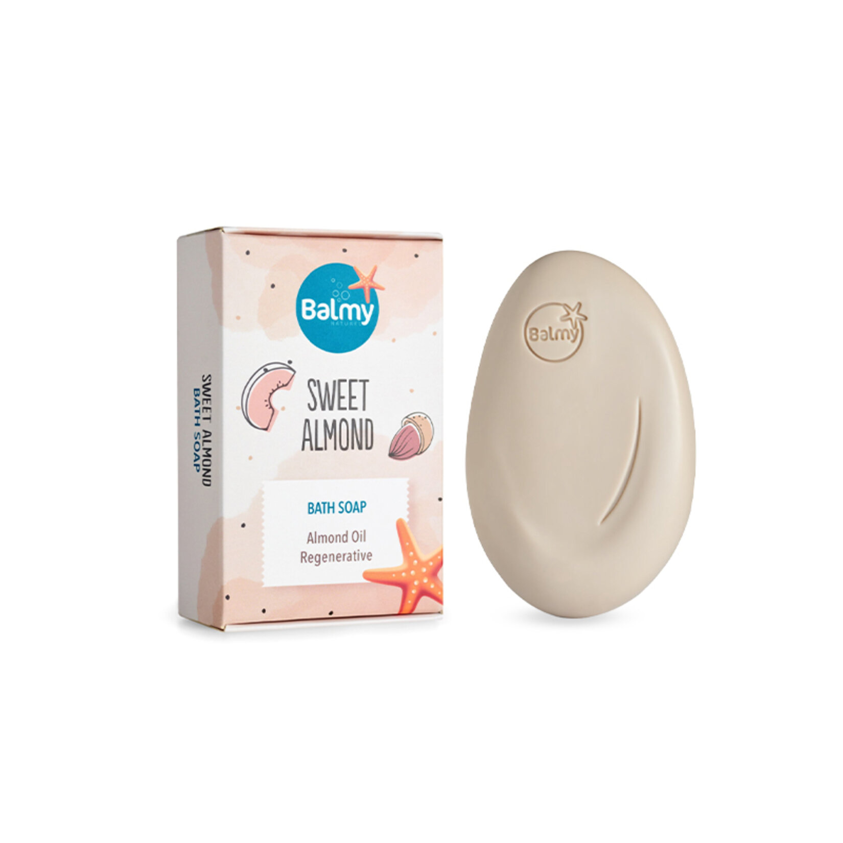 Balmy Tatlı Badem Esanslı Katı Sabun 110G