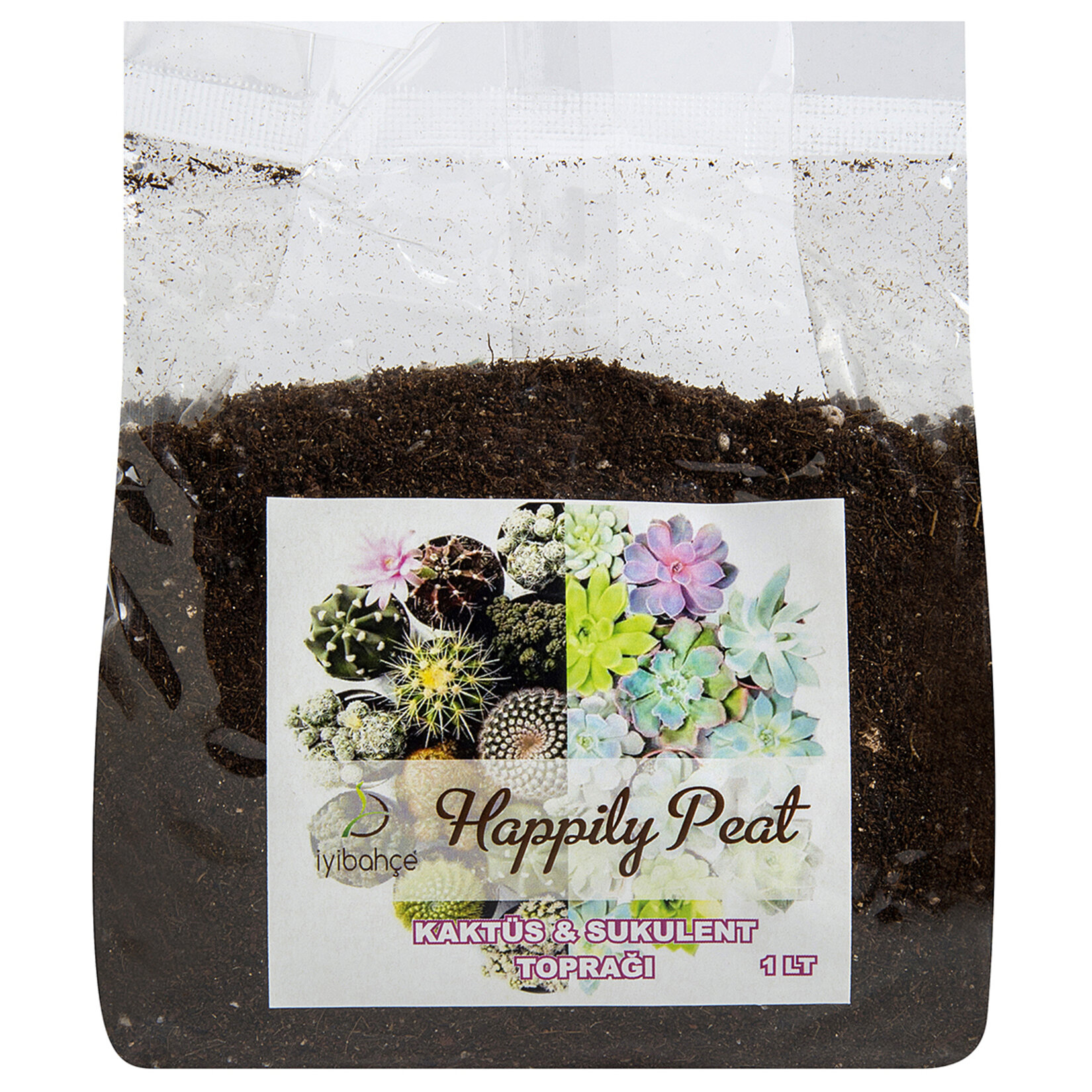 İyibahçe Happily Peat Kaktüs Sukulent Toprağı 1 L
