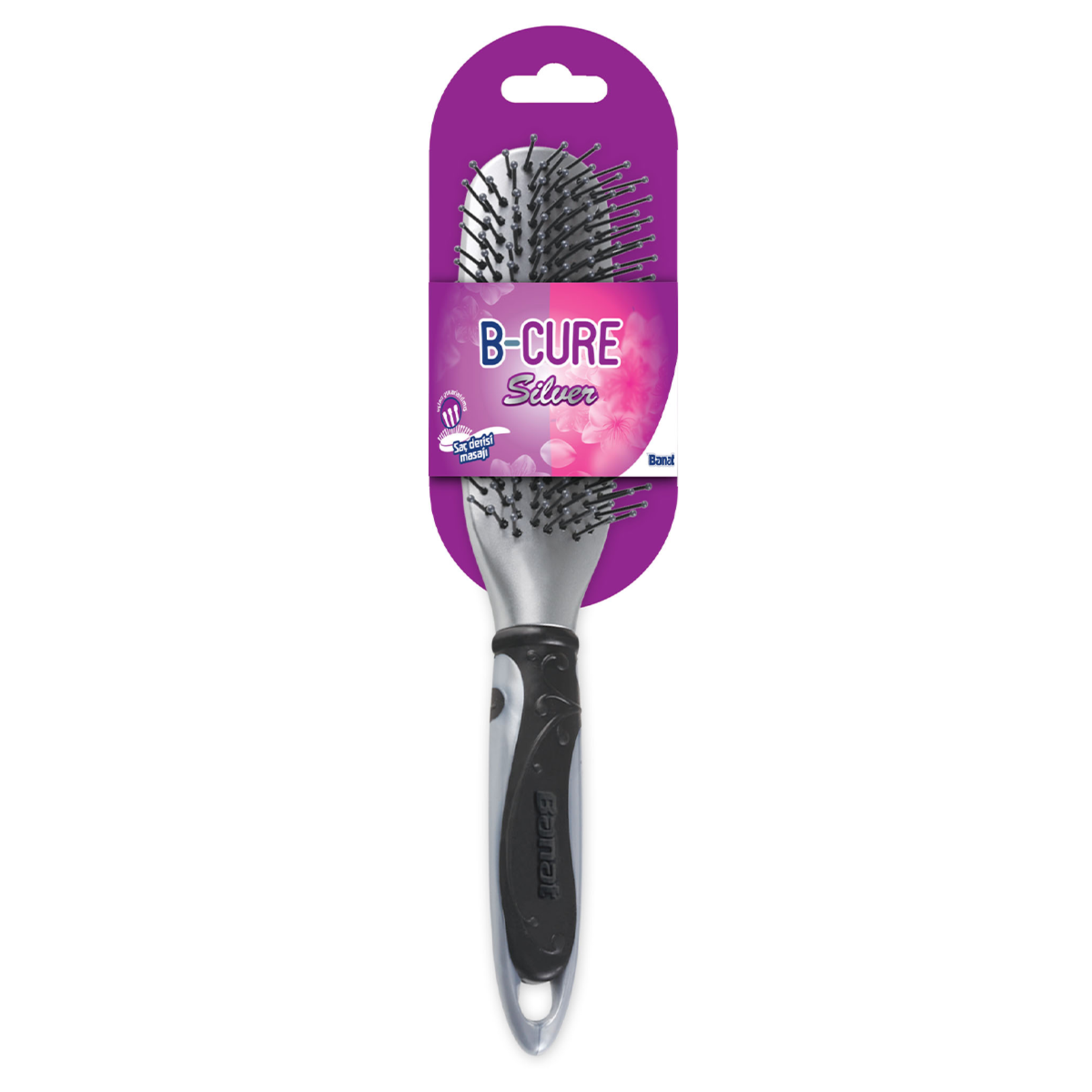 B Cure Silver 648 Saç Fırçası
