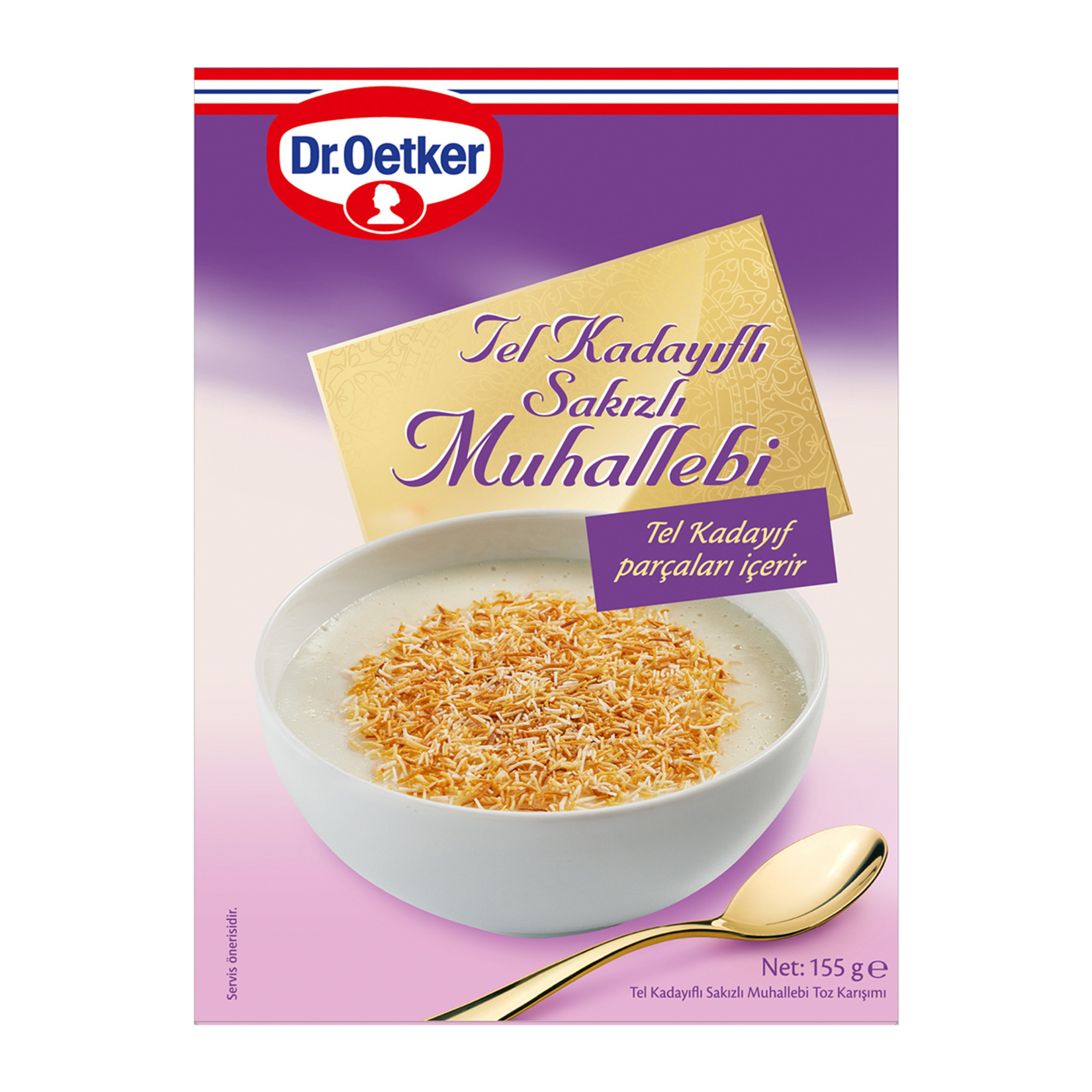 Dr.Oetker Tel Kadayıflı Sakızlı Muhallebi 155 G