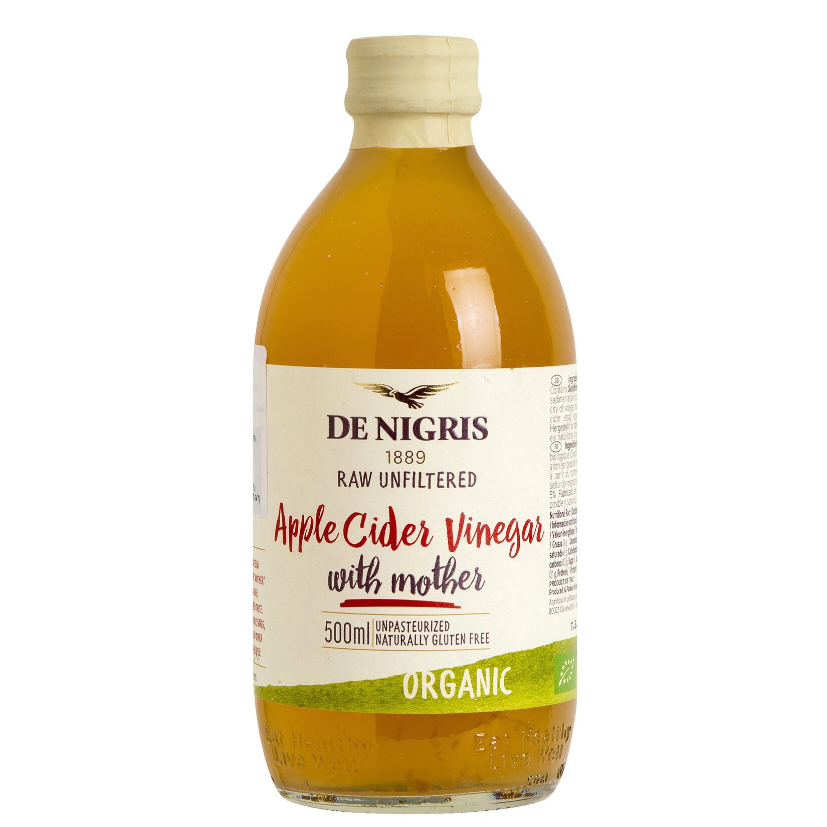 De Nigris Organic Elma Sirkesi 500 Ml