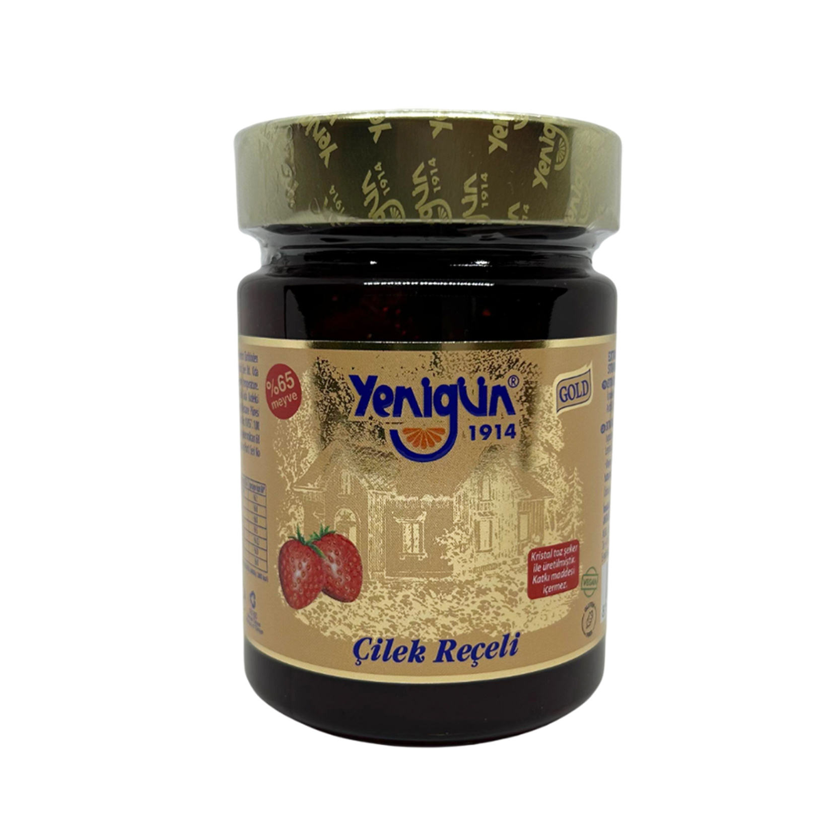 Yenigün Çilek Reçeli Gold Seri 400 G