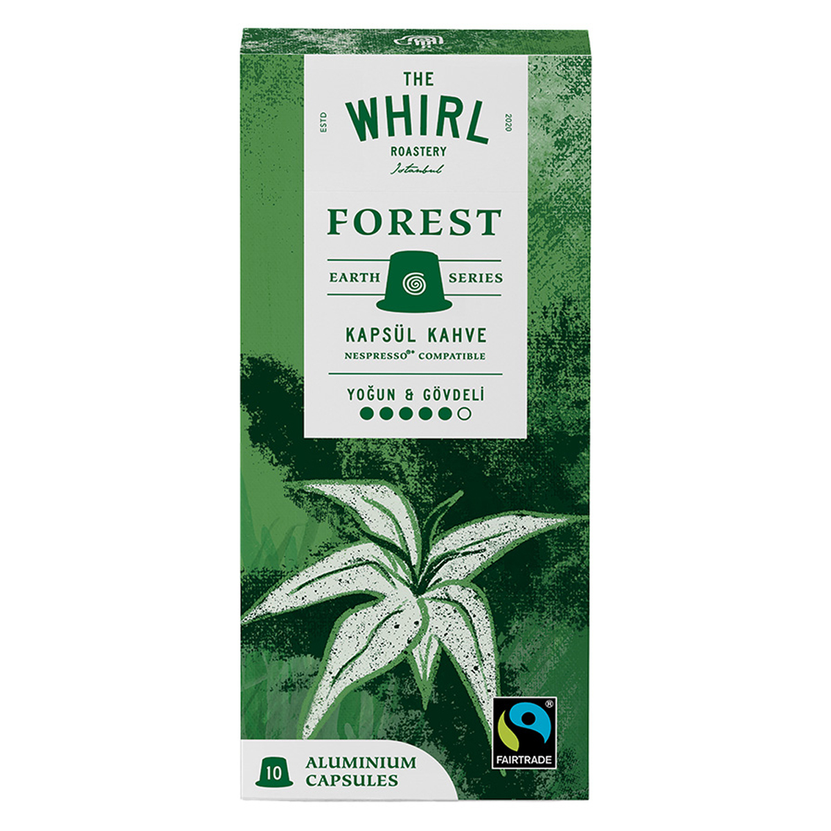 The Whirl Espresso Earth Series Forest Kapsül 10'lu 55 G