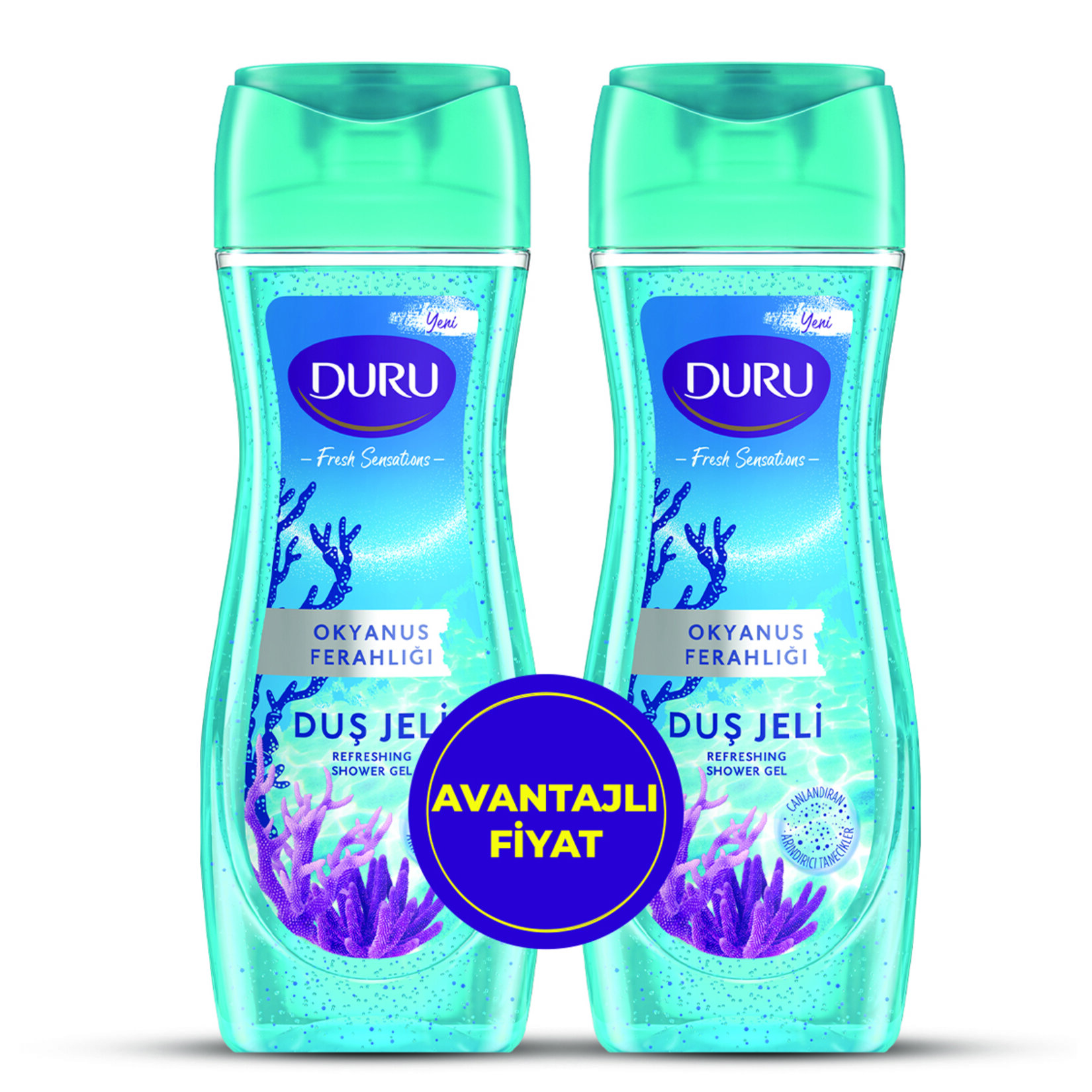 Duru Okyanus Ferahlığı Duş Jeli 450 Ml + 450 Ml