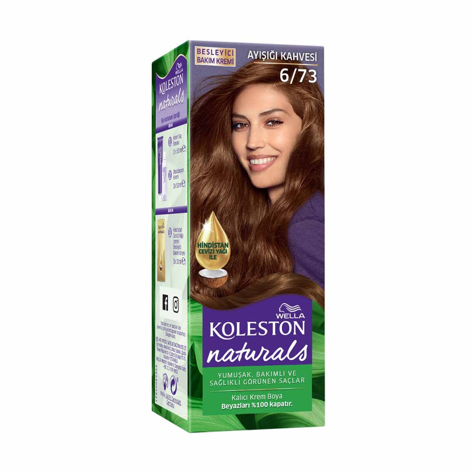 Koleston Naturals Saç Boyası 6/73 110 Ml