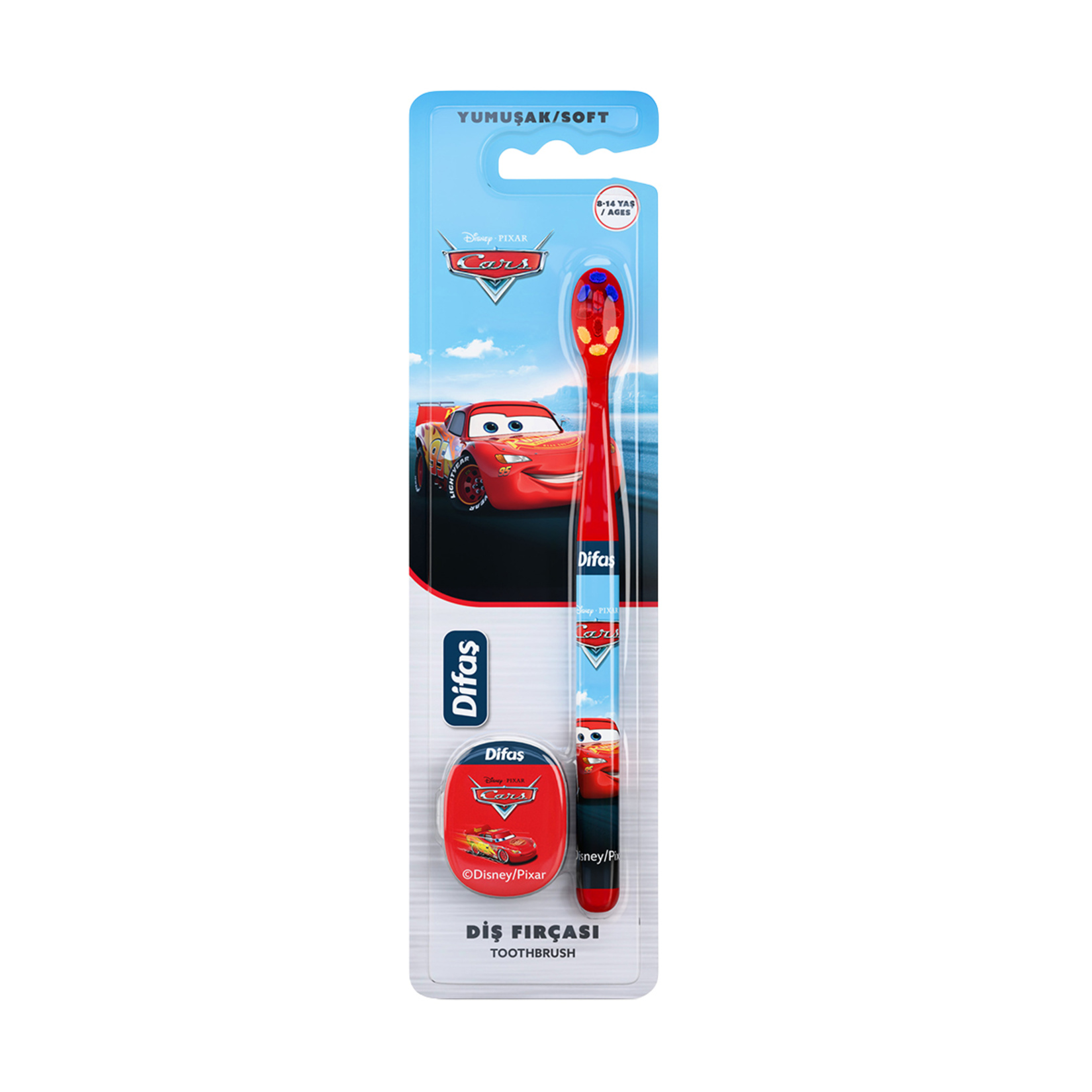 Difaş Cars Diş Fırçası 8-14 Yaş