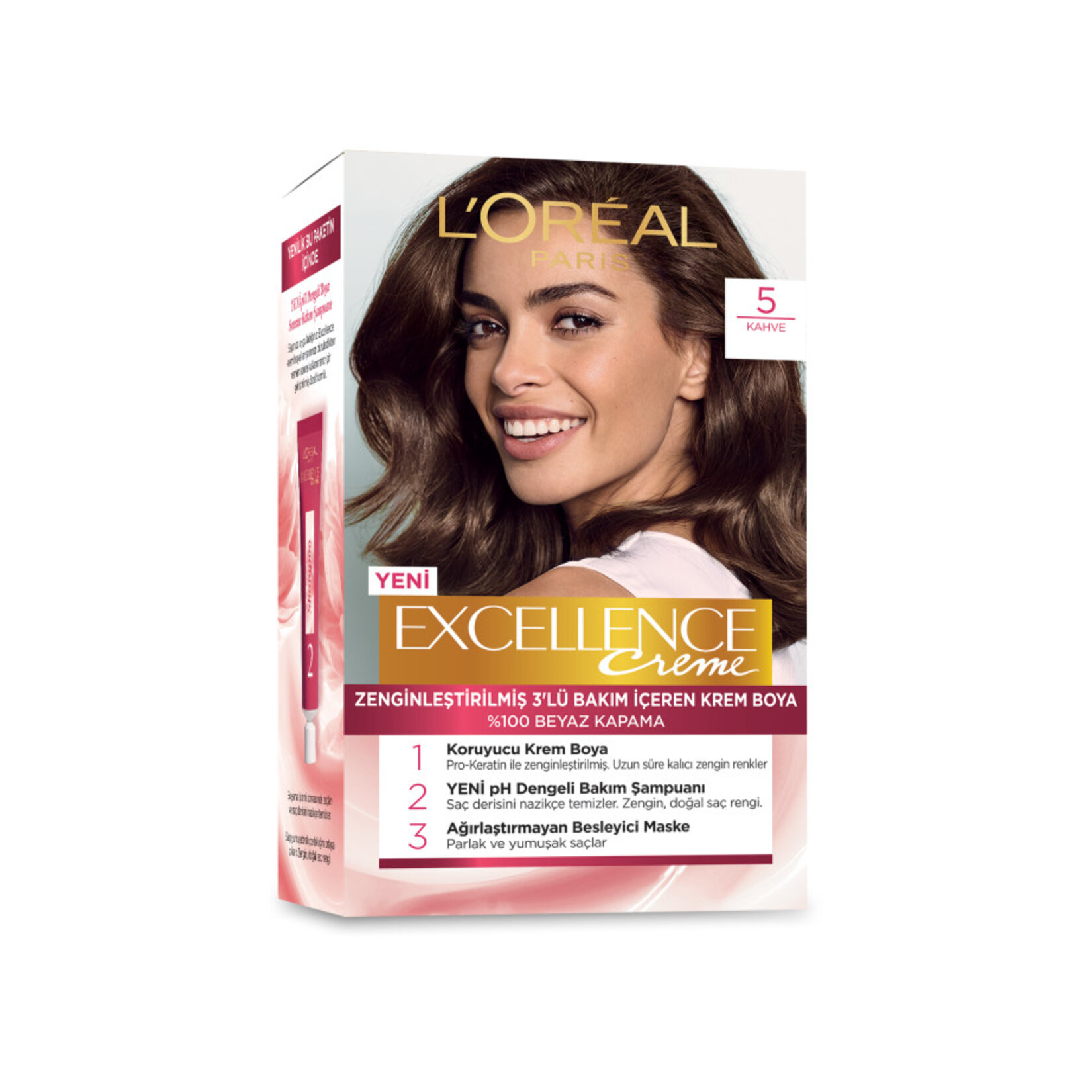 Excellence Creme Saç Boyası - 5 Kahve 192 Ml