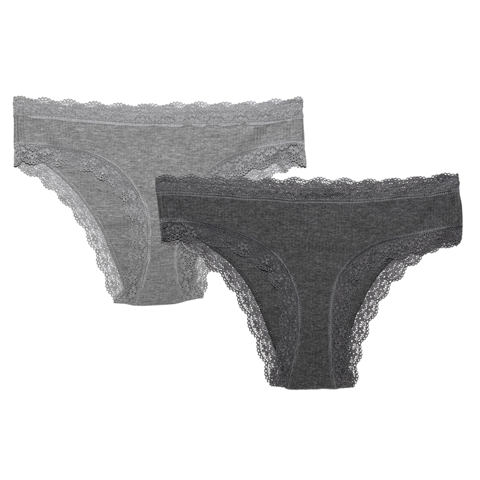 Brix Kadın Dantelli Slip 2'li