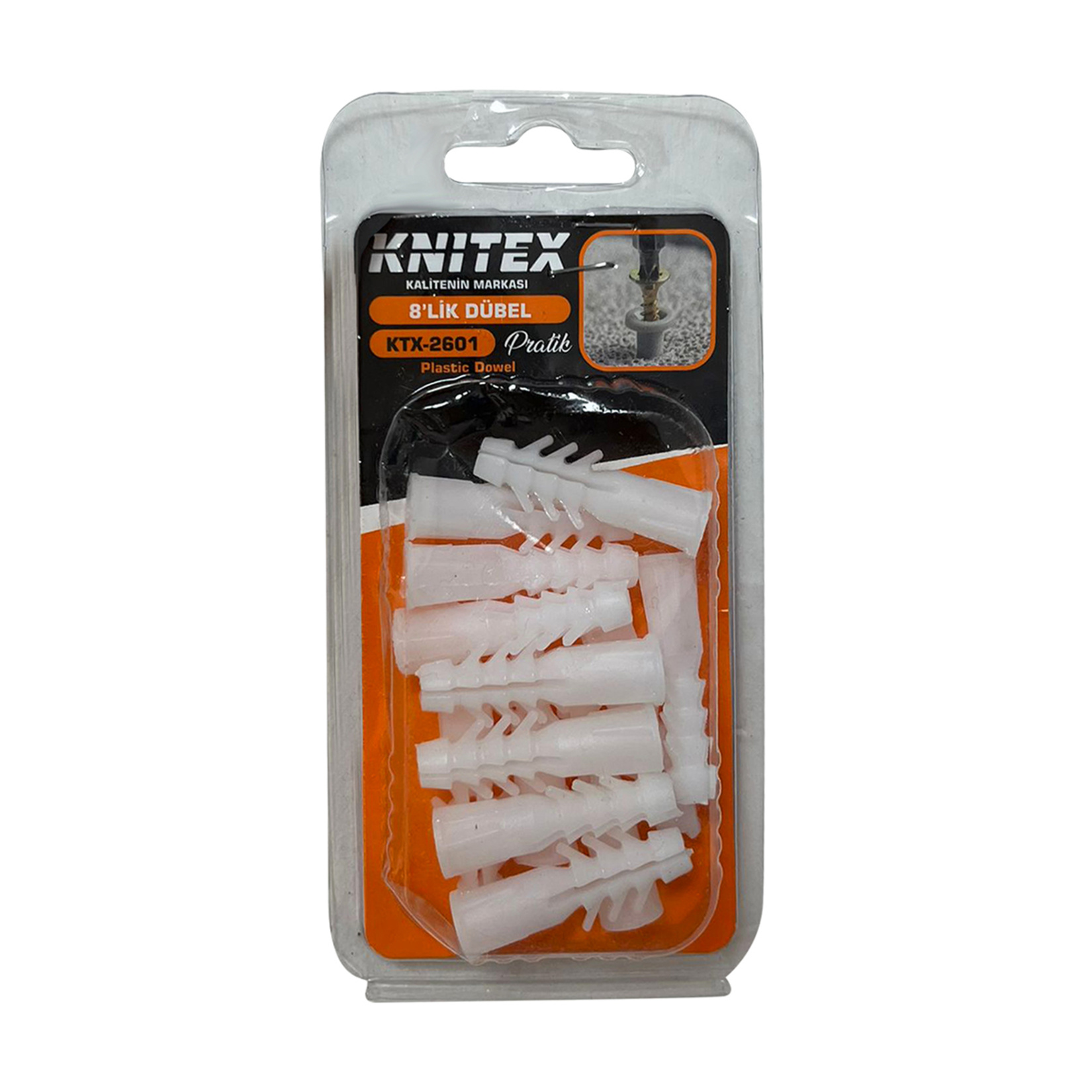 Knitex 8'lik Dübel KTX-2601 12'li