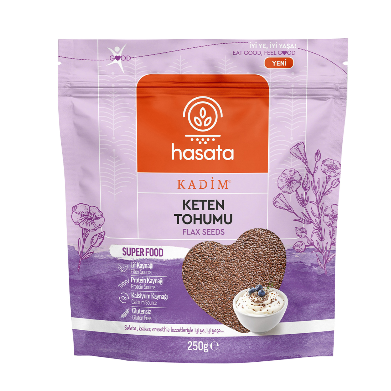 Hasata Kadim Keten Tohumu 250 G