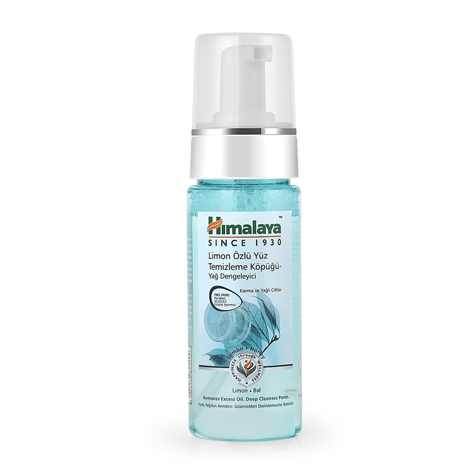 Himalaya Limon Özlü Yüz Temizleme Köpüğü Yağ Dengeleyici 150 Ml