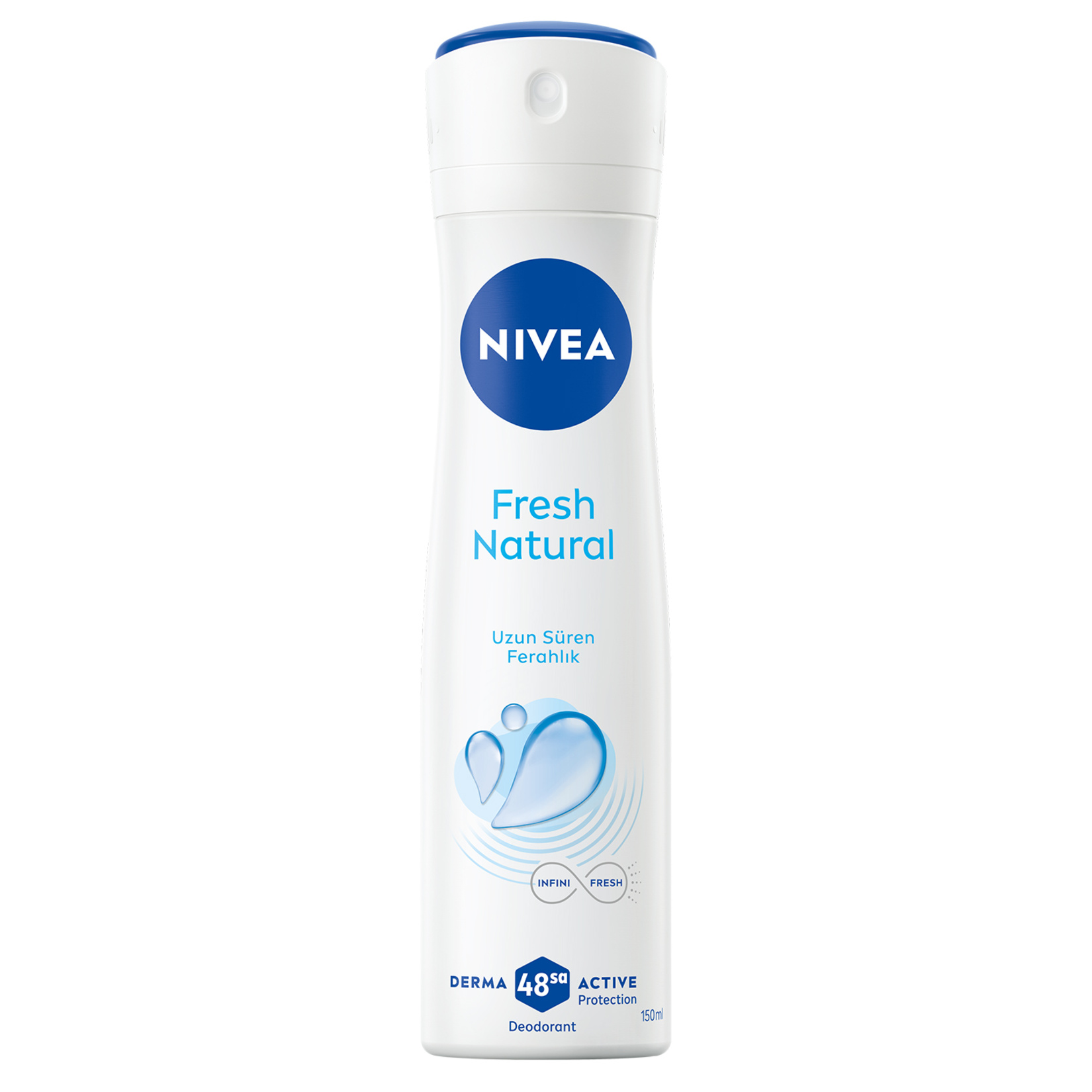 NIVEA Kadın Sprey Deodorant Fresh Natural 150 Ml
