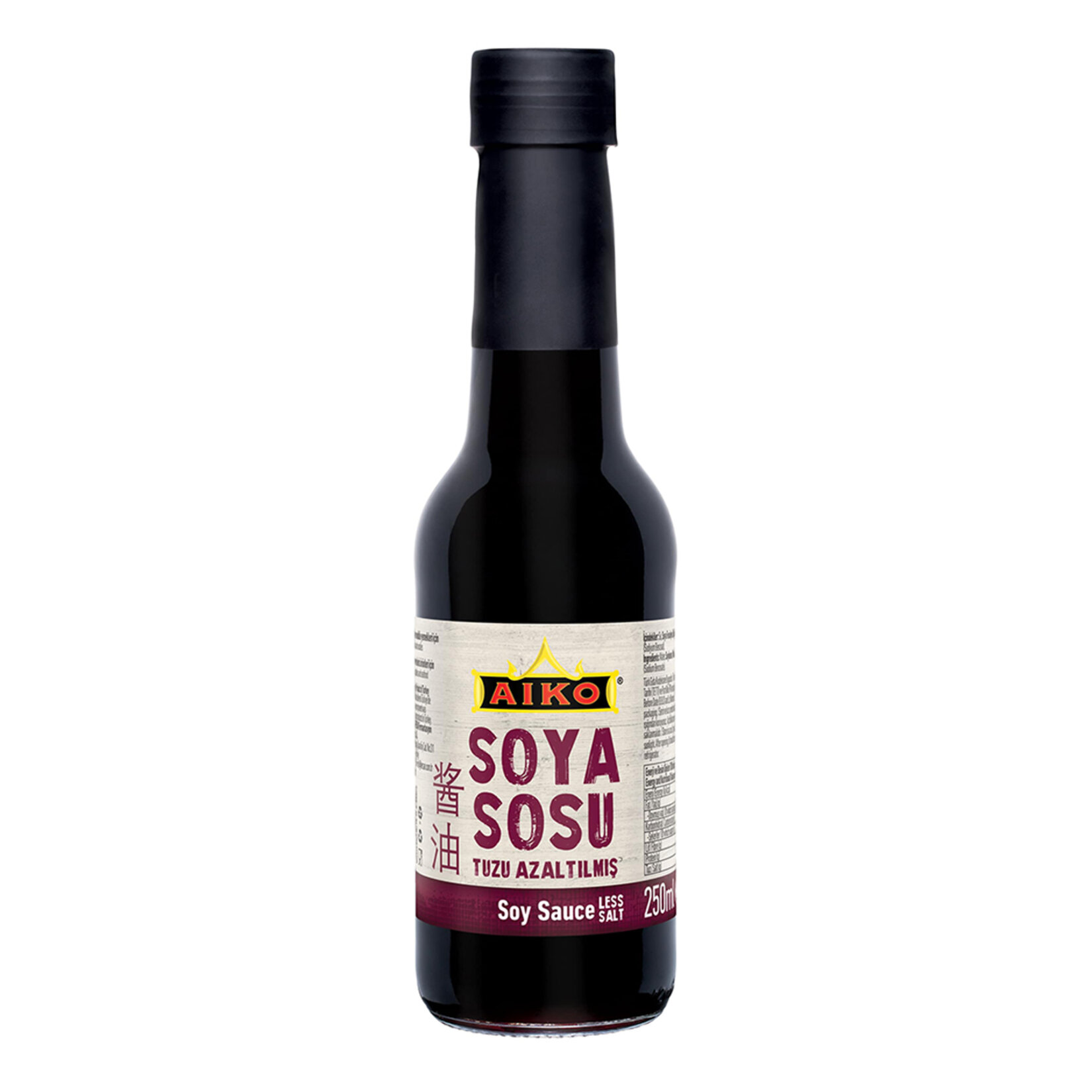 Aiko Tuzu Azaltılmış Soya Sosu 250 Ml