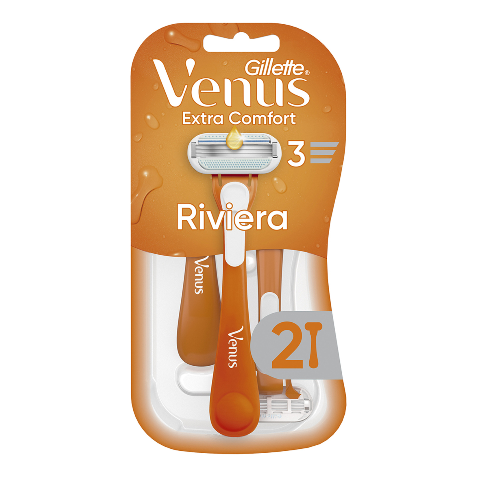 Gillette Venus Tıraş Makinesi Riviera Kadın 2'li
