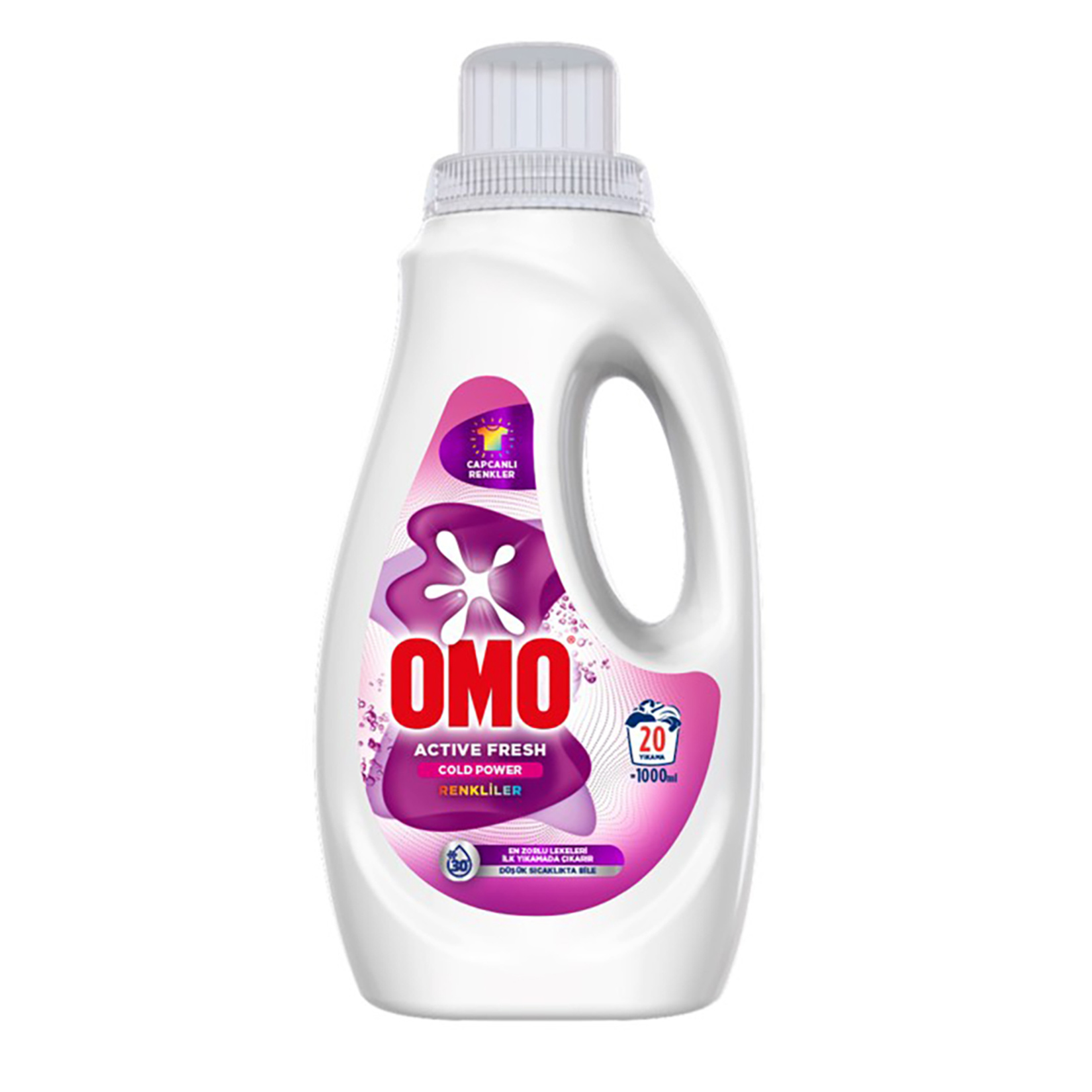 Omo Liq Cold Power Renkliler 1 L