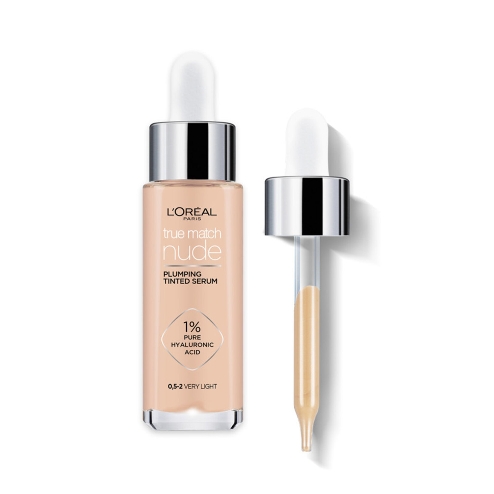 L'Oréal Paris True Match Nude Fondöten Serum 0.5-2 Very Light