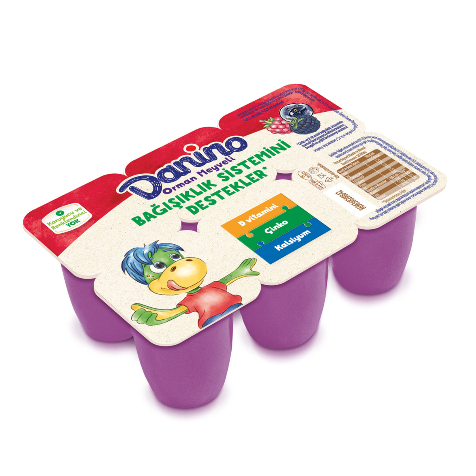 Danone Danino Orman Meyveli 6X40 G
