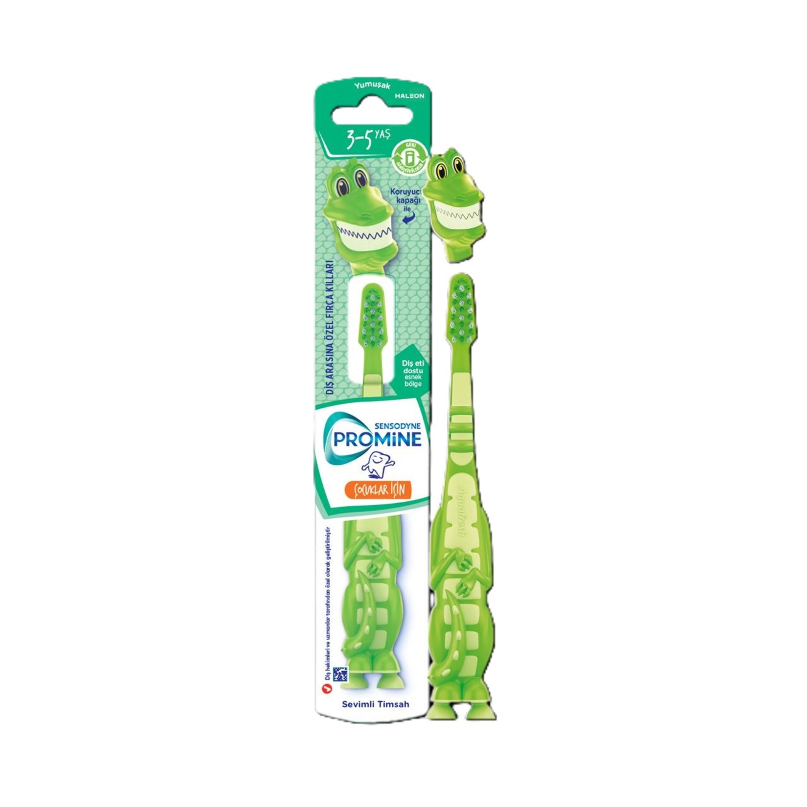 Sensodyne Promine Çocuk 3-5 Yaş Sevimli Timsah Diş Fırçası