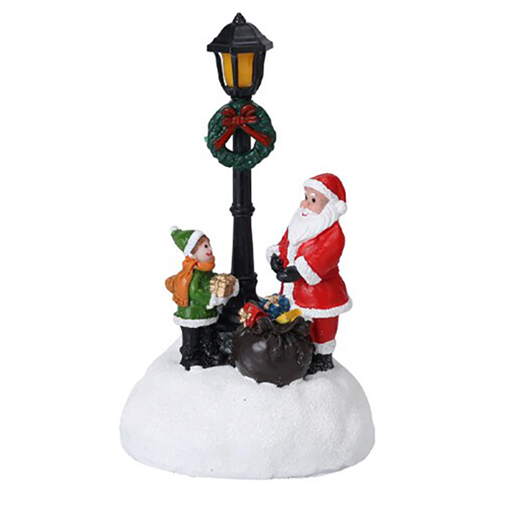Koopman Ledli Işıklı Noel Figürlü Yılbaşı Süsü