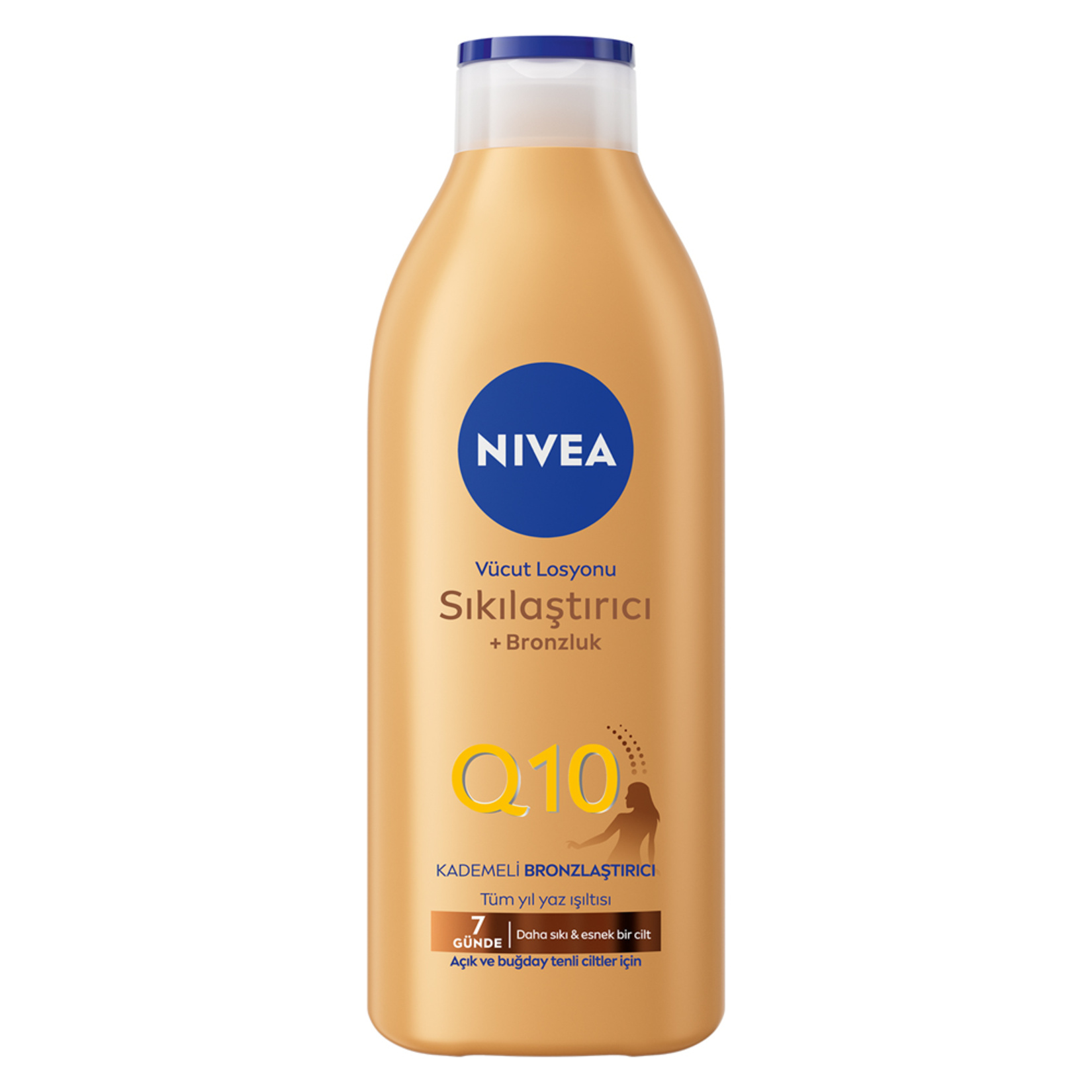 NIVEA Q10 Sıkılaştırıcı ve Bronzlaştırıcı Vücut Bakım Losyonu 400 Ml