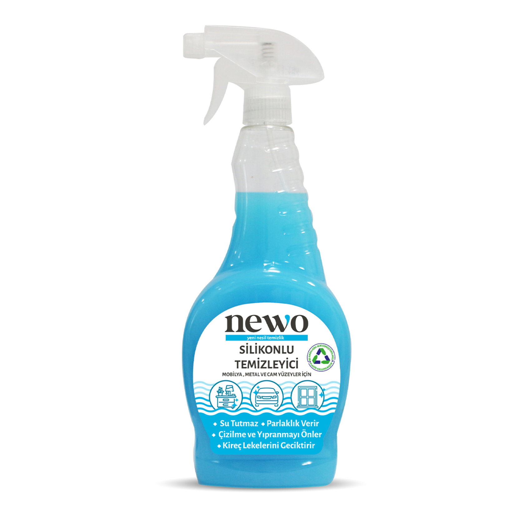 Newo Silikonlu Cam Temizleyici 750 Ml