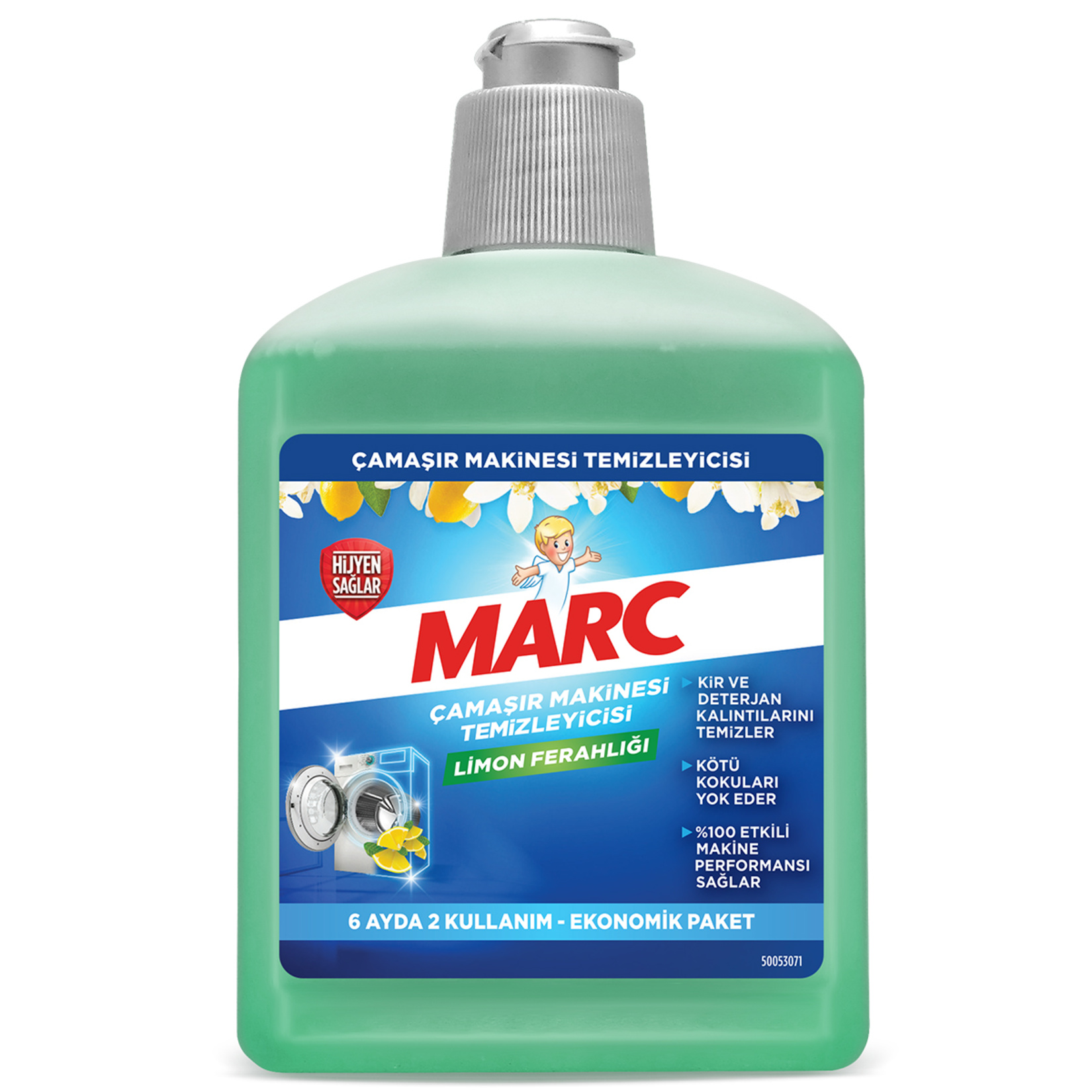 Marc Çamaşır Makinesi Temizleyici Limon 500 Ml