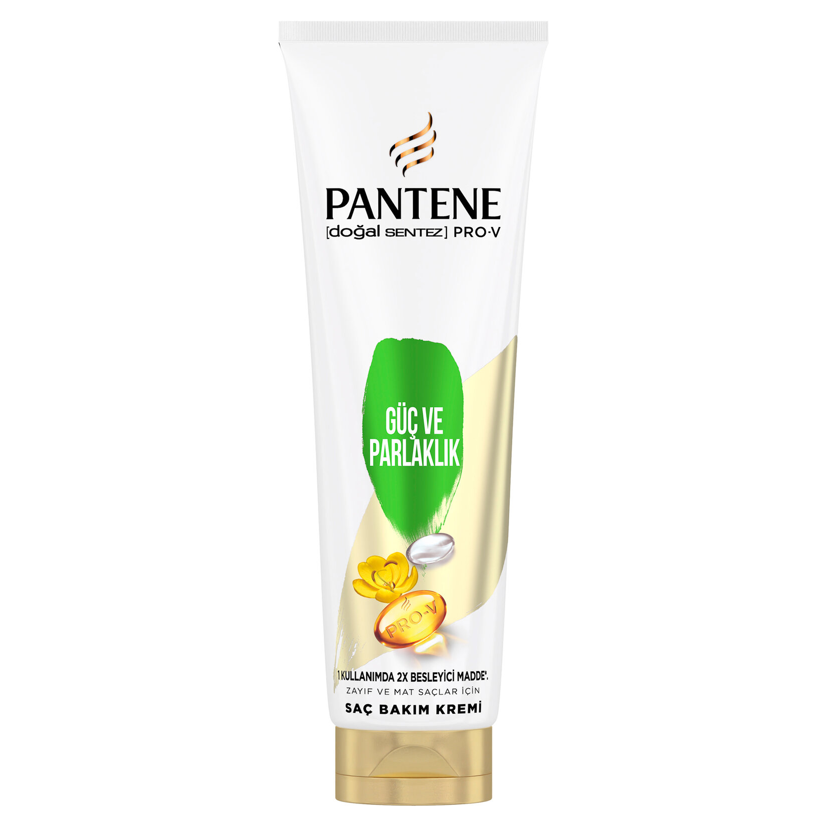 Pantene Doğal Sentez Güç ve Parlaklık Saç Bakım Kremi 275 Ml