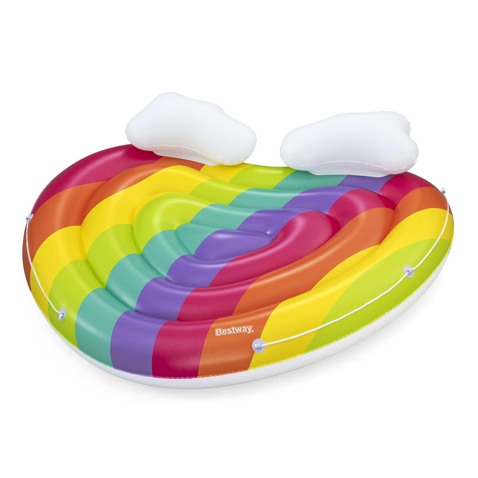 Bestway Gökkuşağı Şişme Ada Yatak 175x16cm (43722)