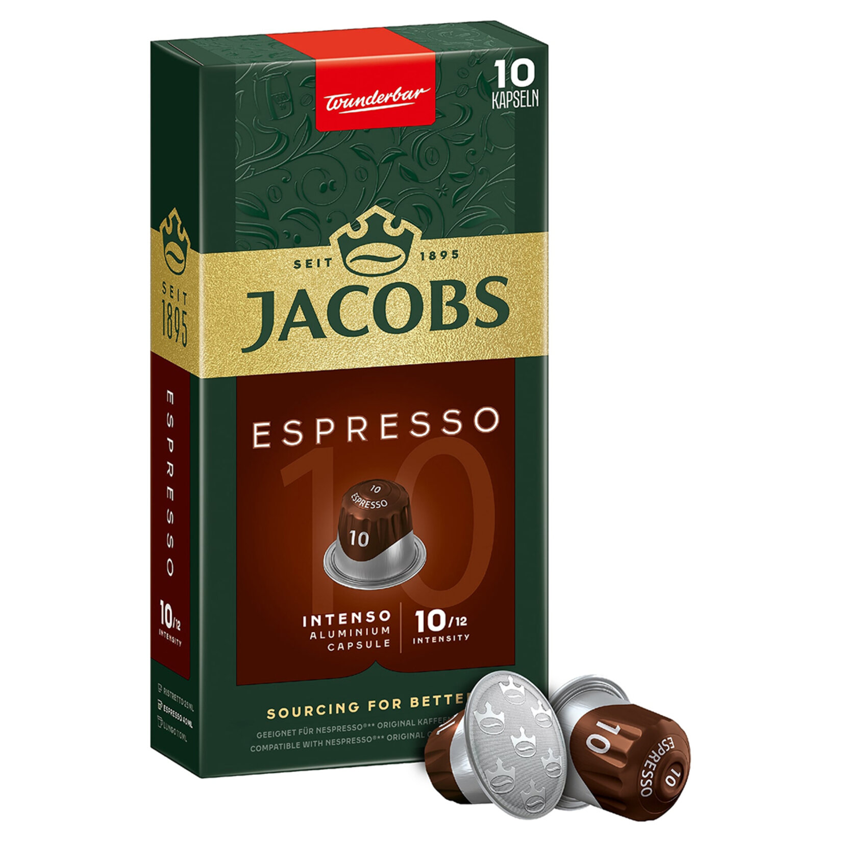 Jacobs Capsule Espresso 10 Intenso 10'lu 52 G