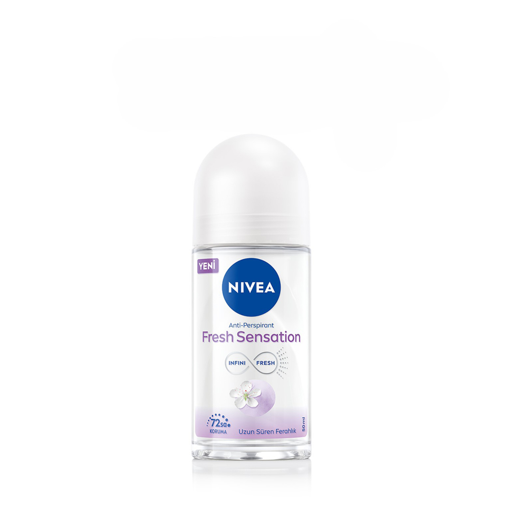 NIVEA Fresh Sensation Kadın Roll on Deodorant, 72 Saat Anti-perspirant Koruma, 50ml