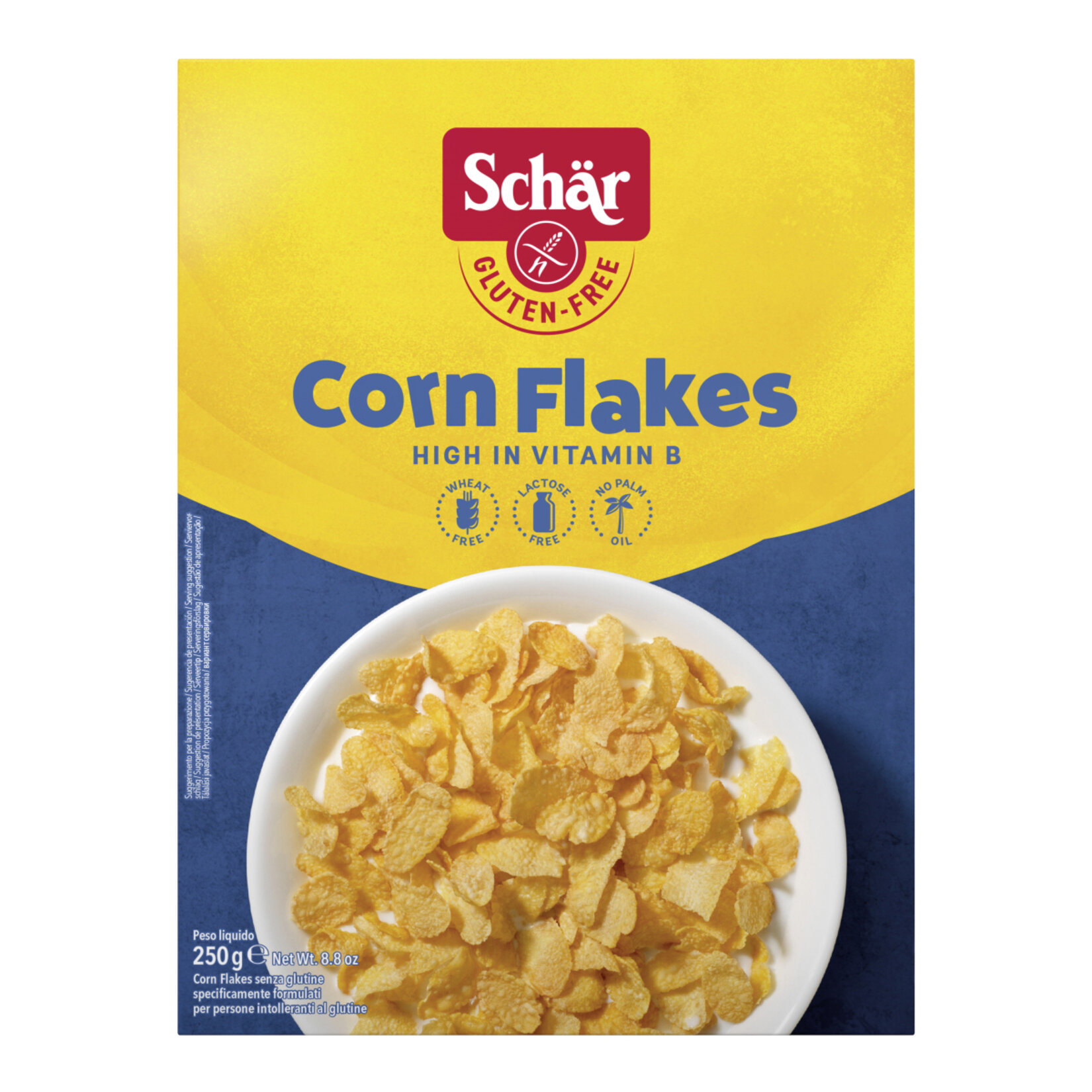 Schar Glutensiz Sade Mısır Gevreği 250 G