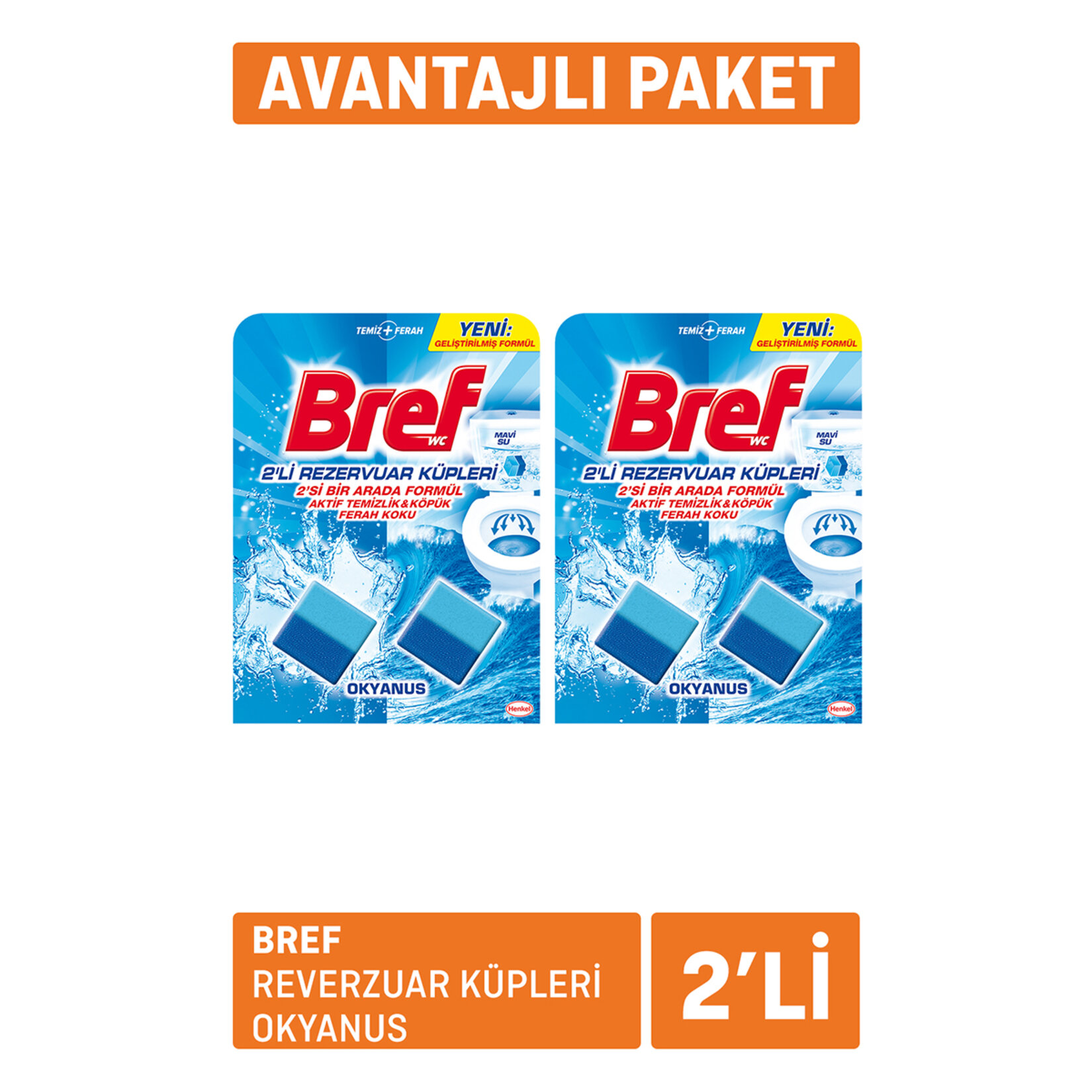Bref Reverzuar Küpleri Okyanus 2 x 100 G