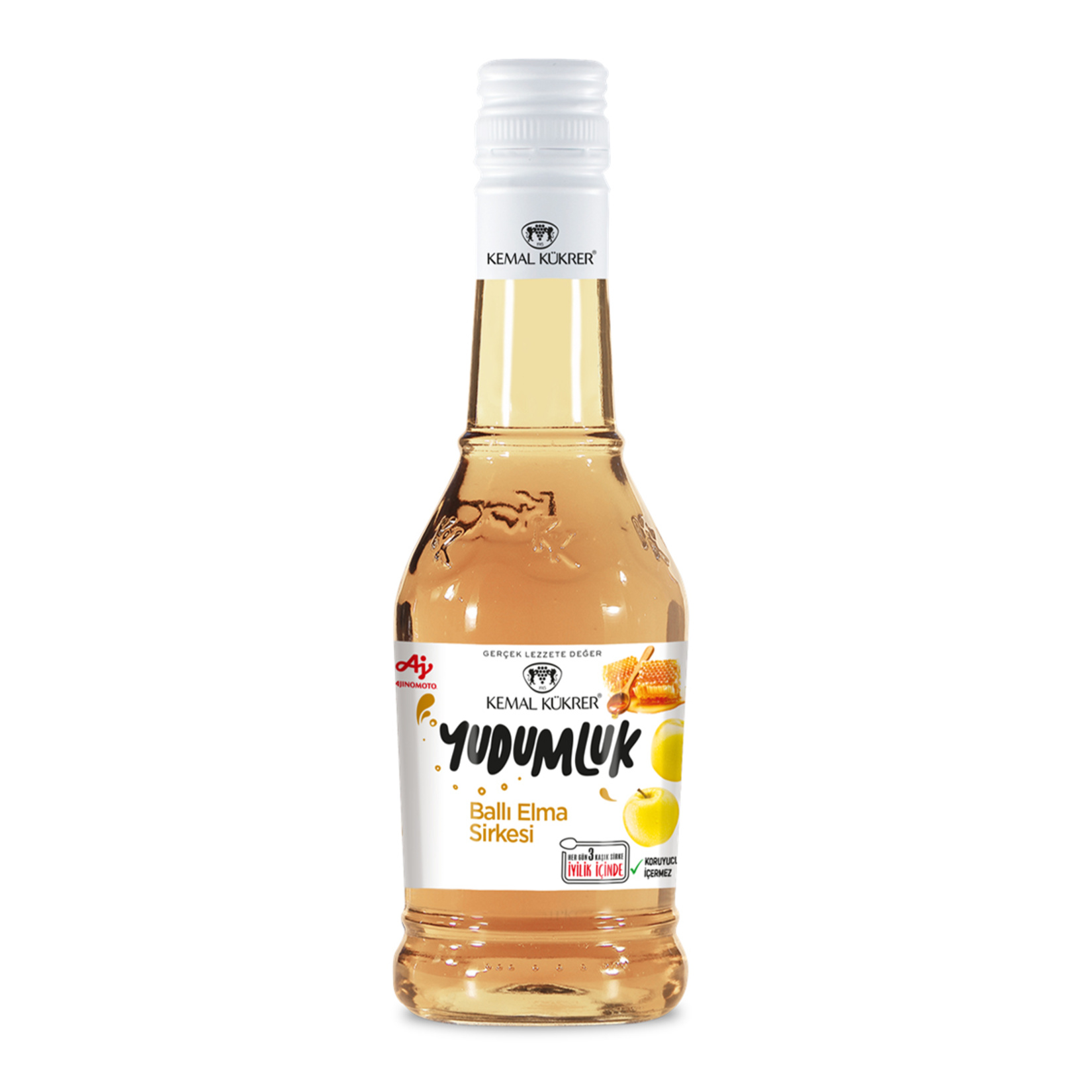 Kemal Kükrer Yudumluk Ballı Elma Sirkesi 500 Ml