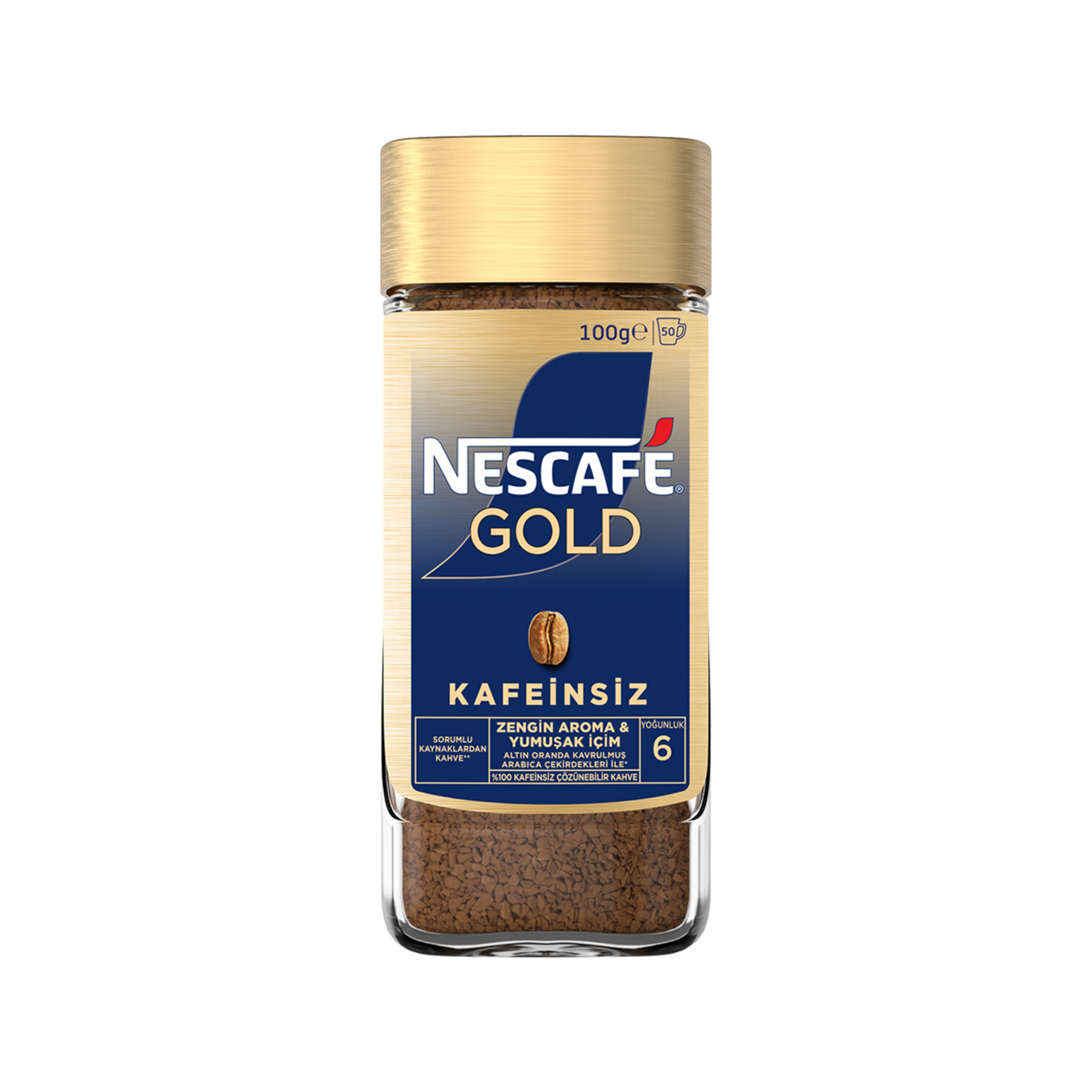 Nescafe Gold Kafeinsiz Kahve 100 G