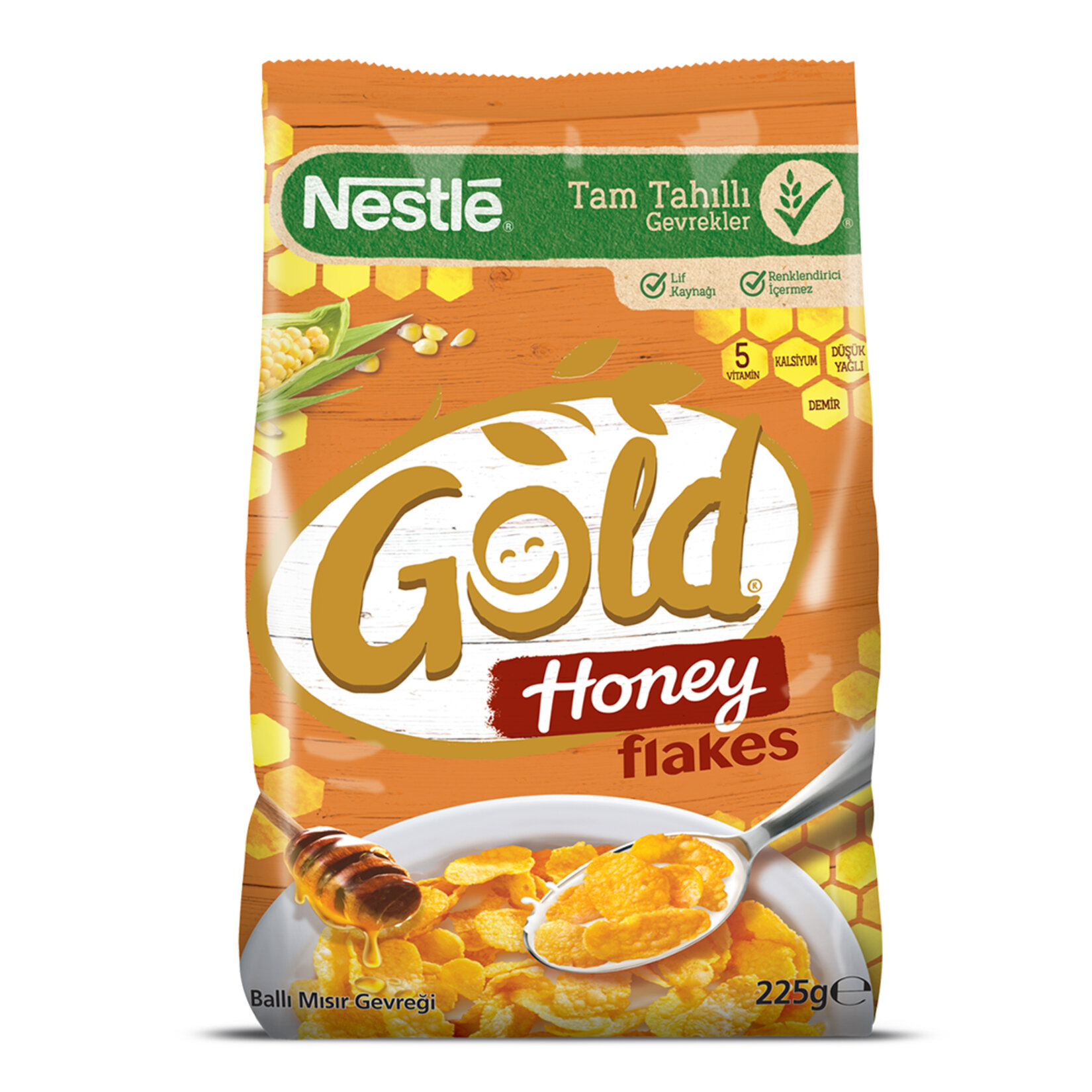 Nestle Gold Honey Flakes Ballı Mısır Gevreği 225 G