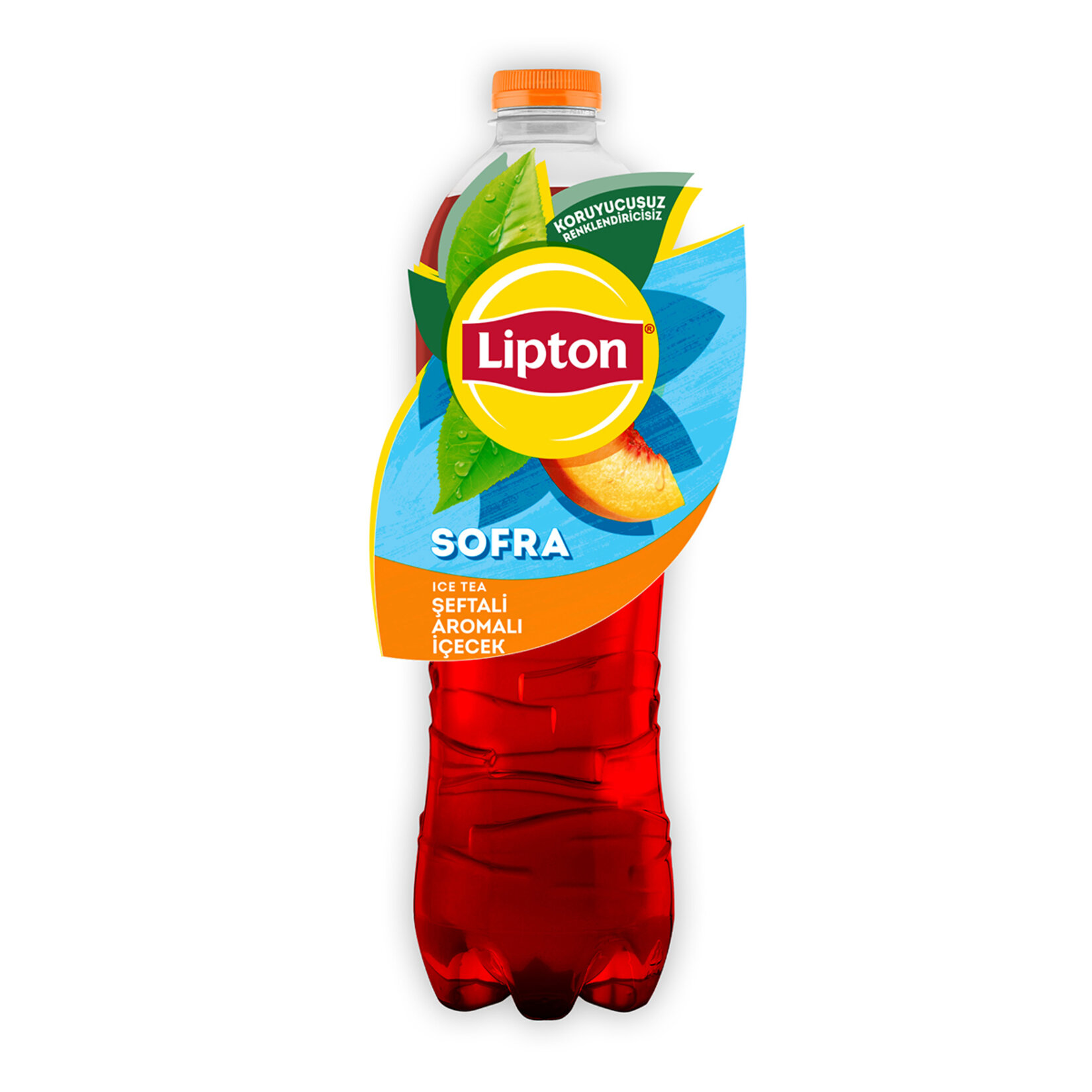 Lipton Ice Tea Sofra Şeftali Aromalı Soğuk Çay Pet 2 L